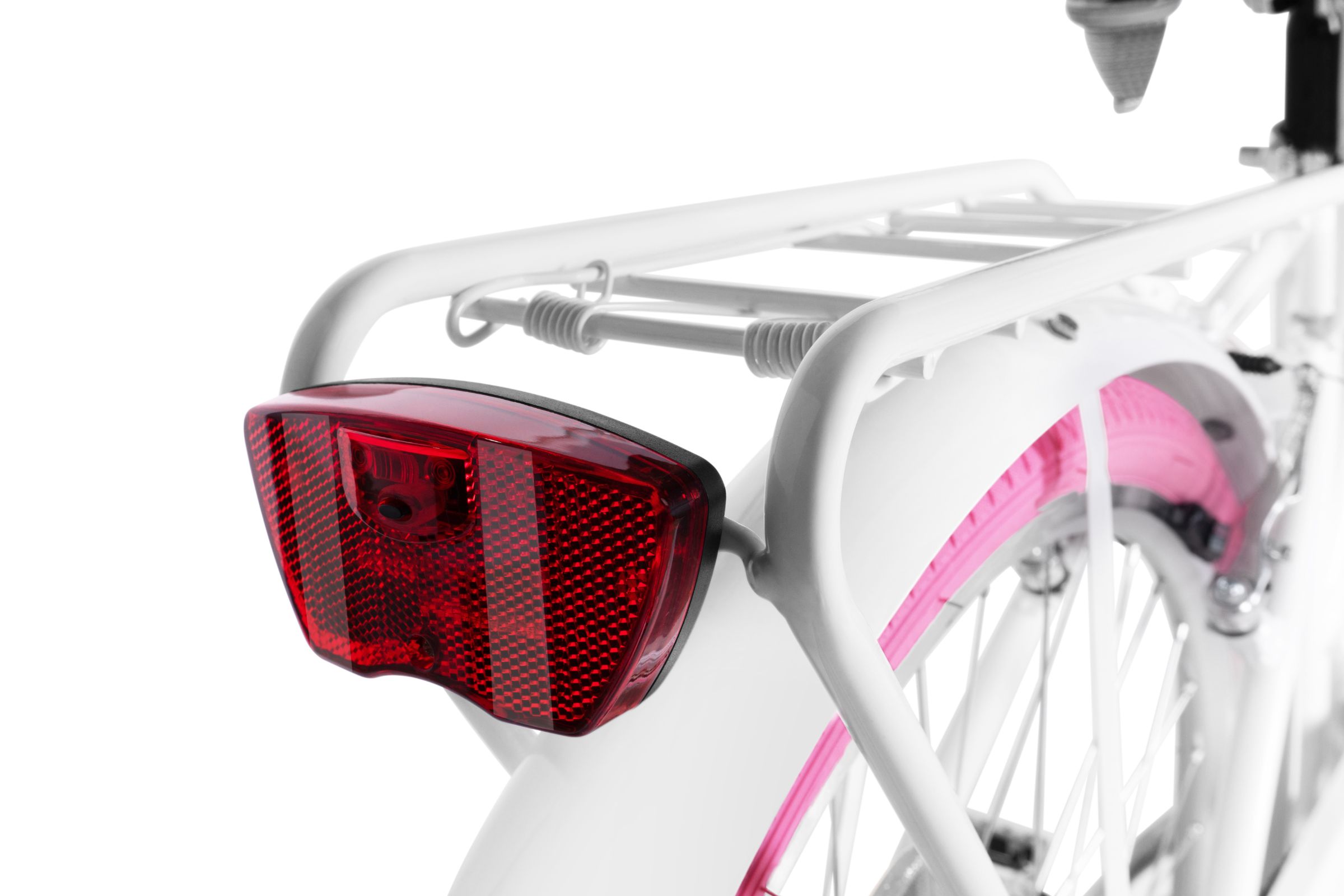 Ženski bicikl Davi Bianca Cruiser Aluminij, 28", 160-185 cm, 7 brzina, Bijelo/Ružičasto - Slika 3