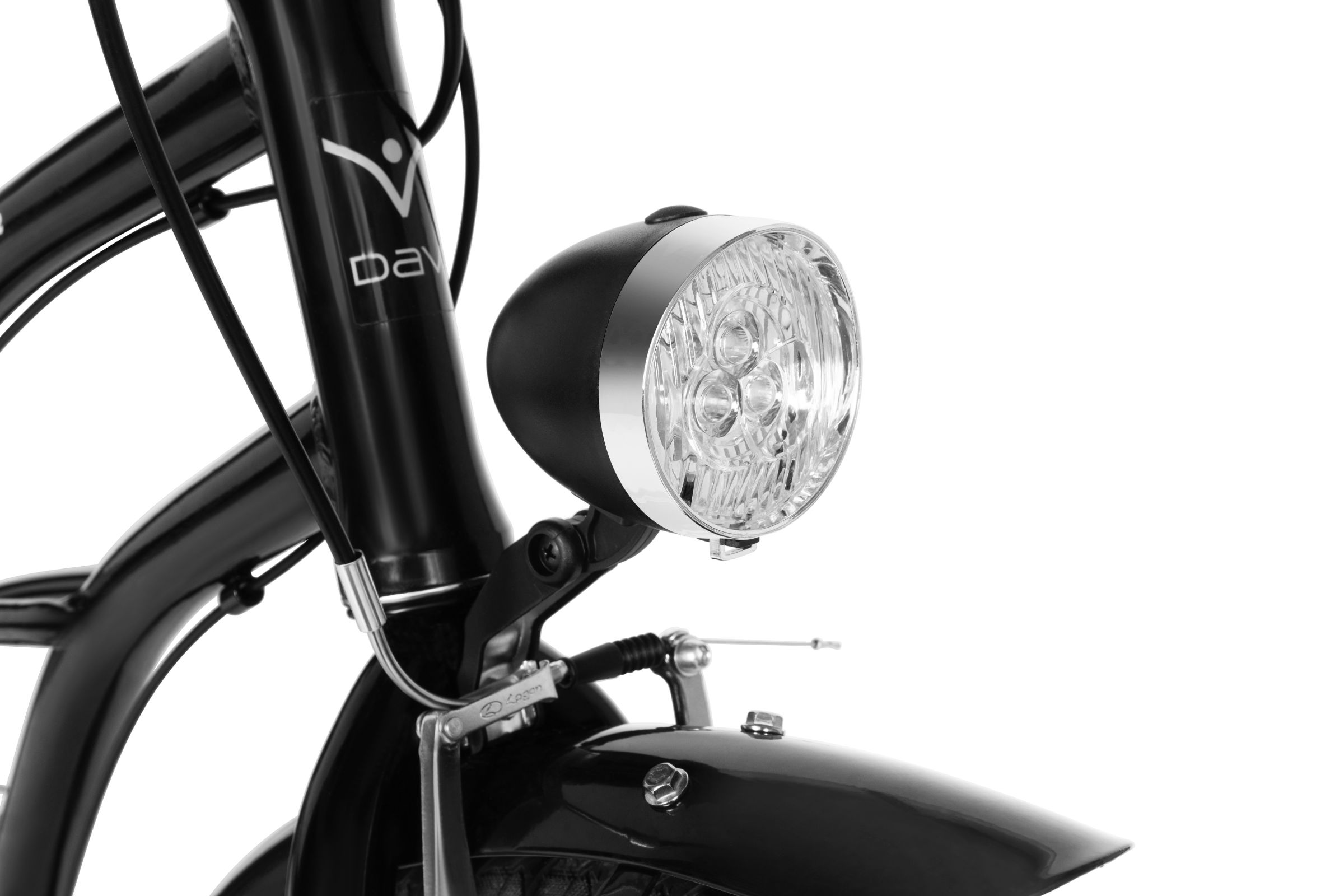 Ženski bicikl Davi Bianca Cruiser Aluminij, 28", 160-185 cm, 7 brzina, Crno - Slika 9