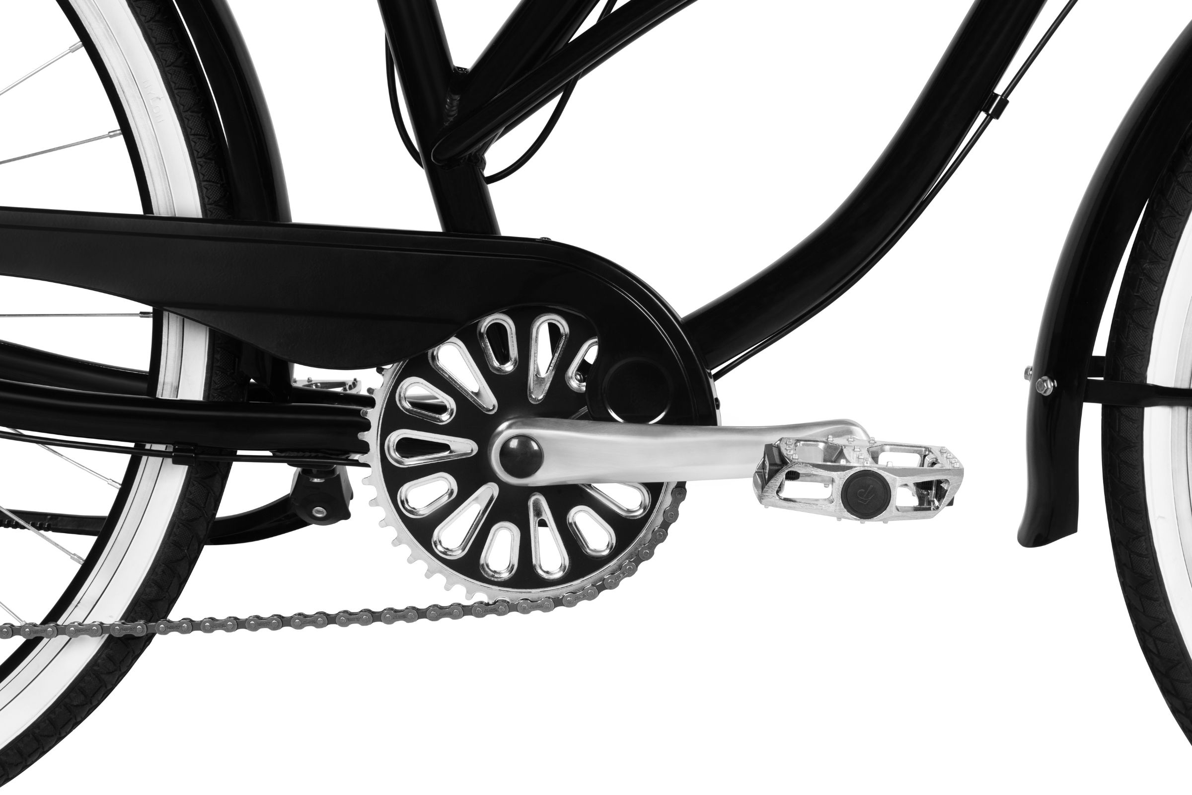 Ženski bicikl Davi Bianca Cruiser Aluminij, 28", 160-185 cm, 7 brzina, Crno - Slika 6