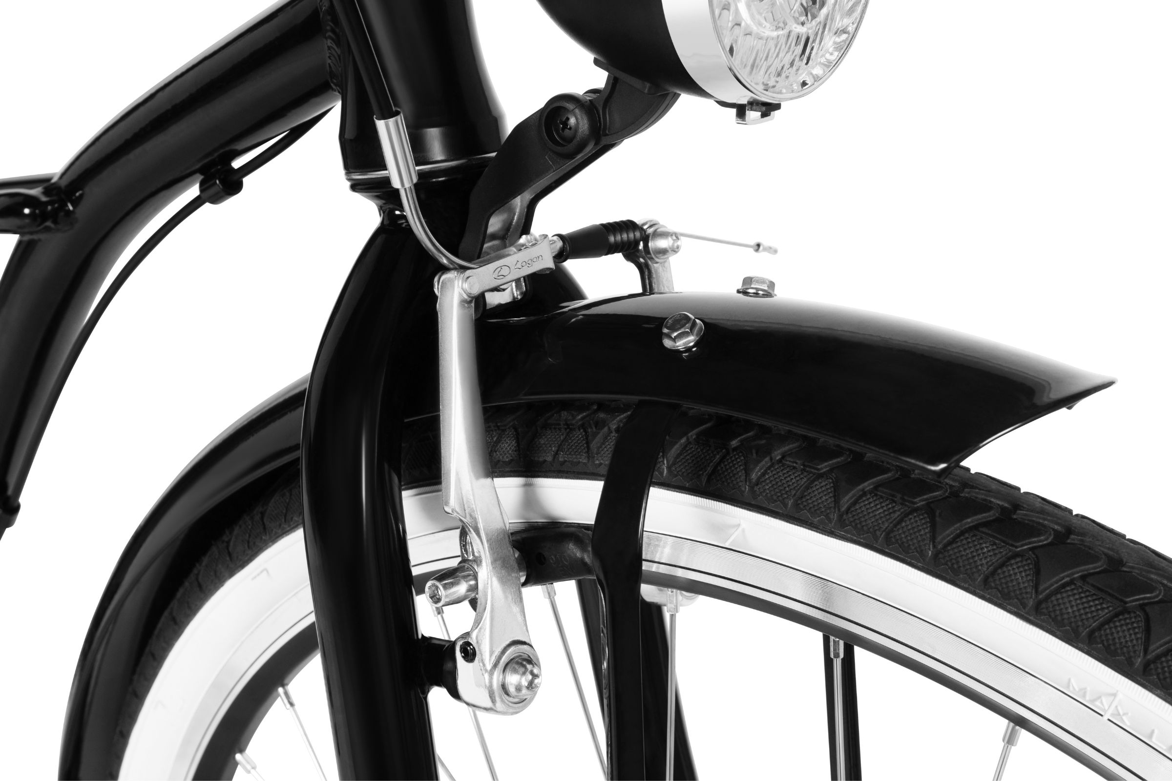 Ženski bicikl Davi Bianca Cruiser Aluminij, 28", 160-185 cm, 7 brzina, Crno - Slika 10