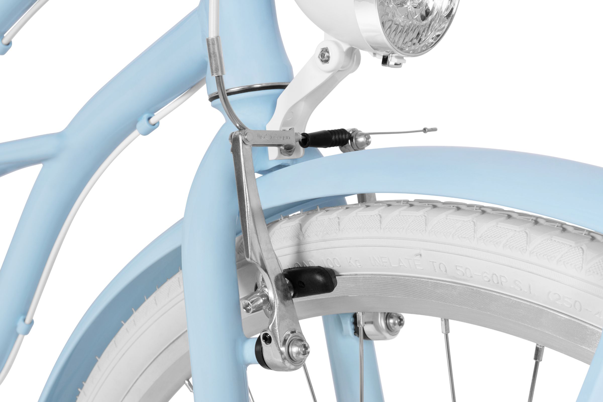 Ženski bicikl Davi Bianca Cruiser Aluminij, 28", 160-185 cm, 7 brzina, Plava - Slika 10