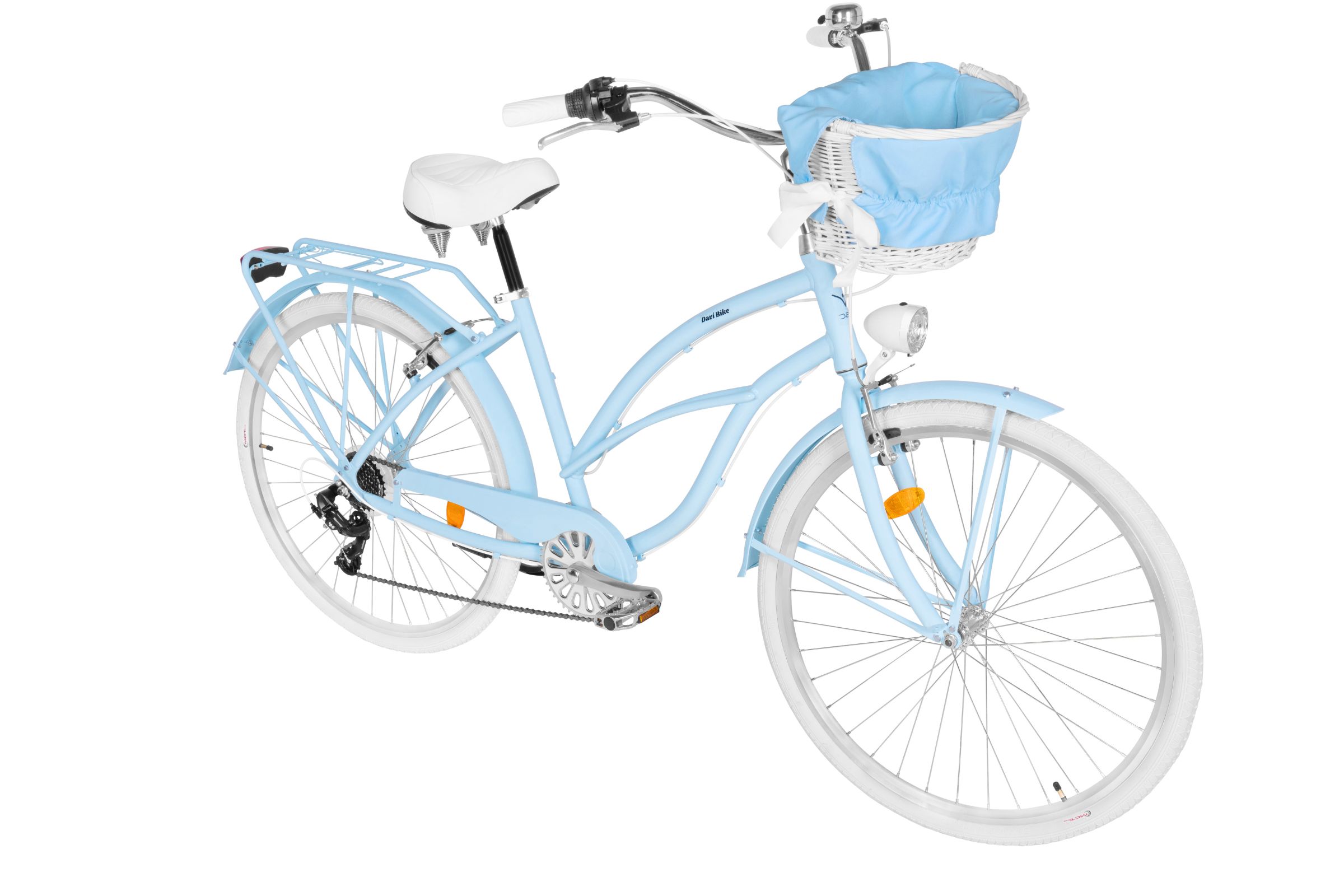 Ženski bicikl Davi Bianca Cruiser Aluminij, 28", 160-185 cm, 7 brzina, Plava - Slika 2