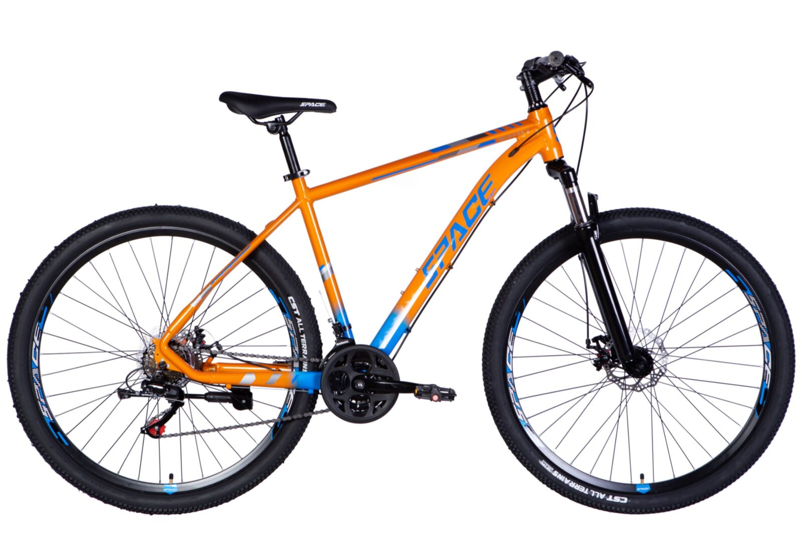 Bicikl MTB Mercury Aluminij, 29", 180-210 cm, 21 brzina, Narančasto/Plava