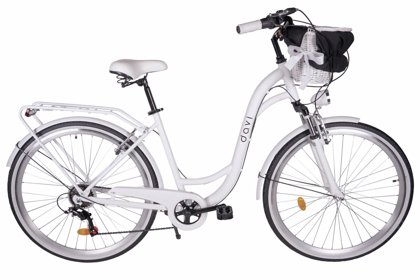 Ženski bicikl Davi Maria Aluminij 28", 160-185 cm, 7 brzina, Bijela