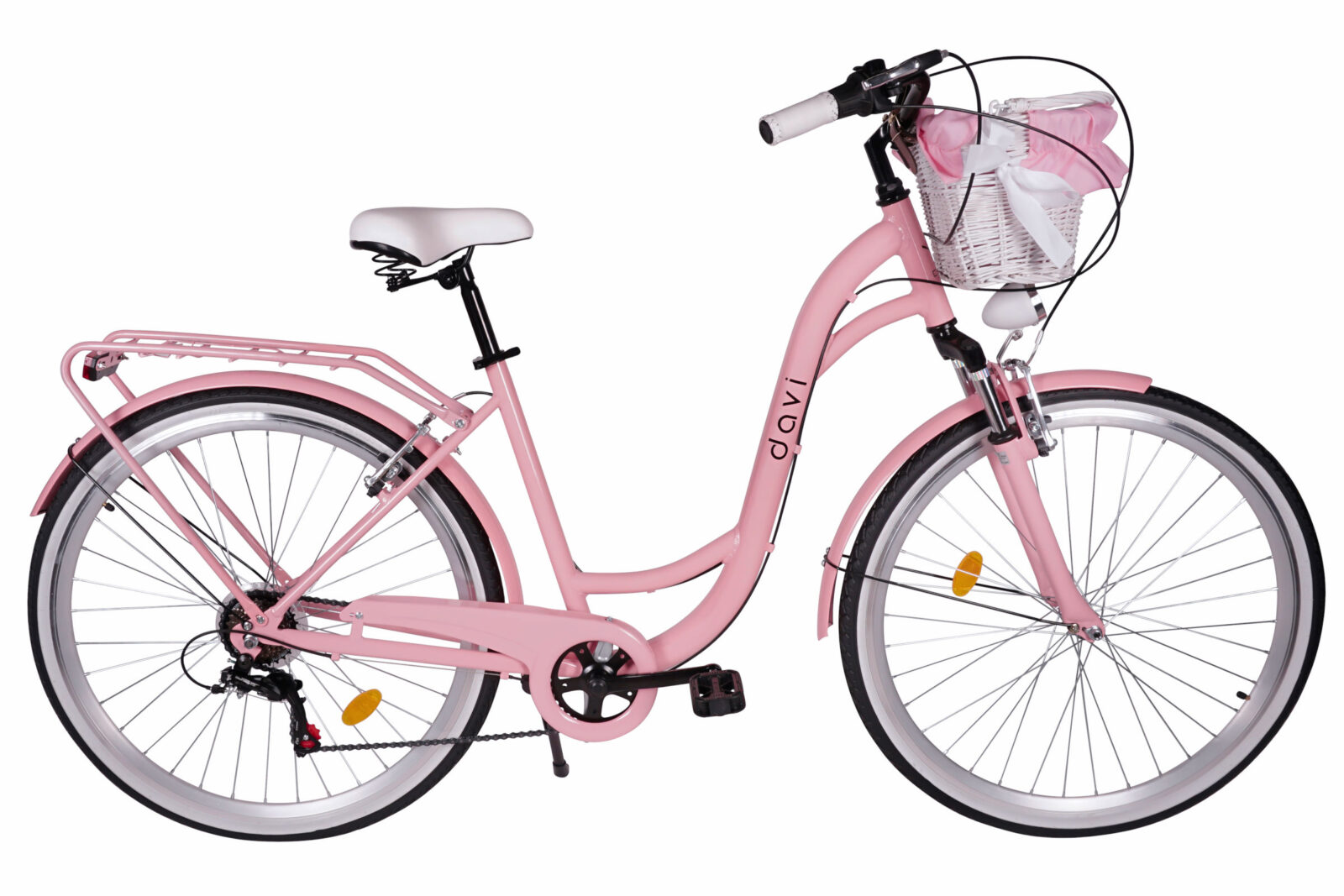 Ženski bicikl Davi Maria Aluminij 28", 160-185 cm, 7 brzina, Ružičasta