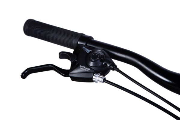 Ručica bicikla s kočnicama i mjenjačem.