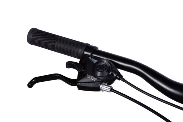 Ručka i kočnica bicikla s crnim kabelom