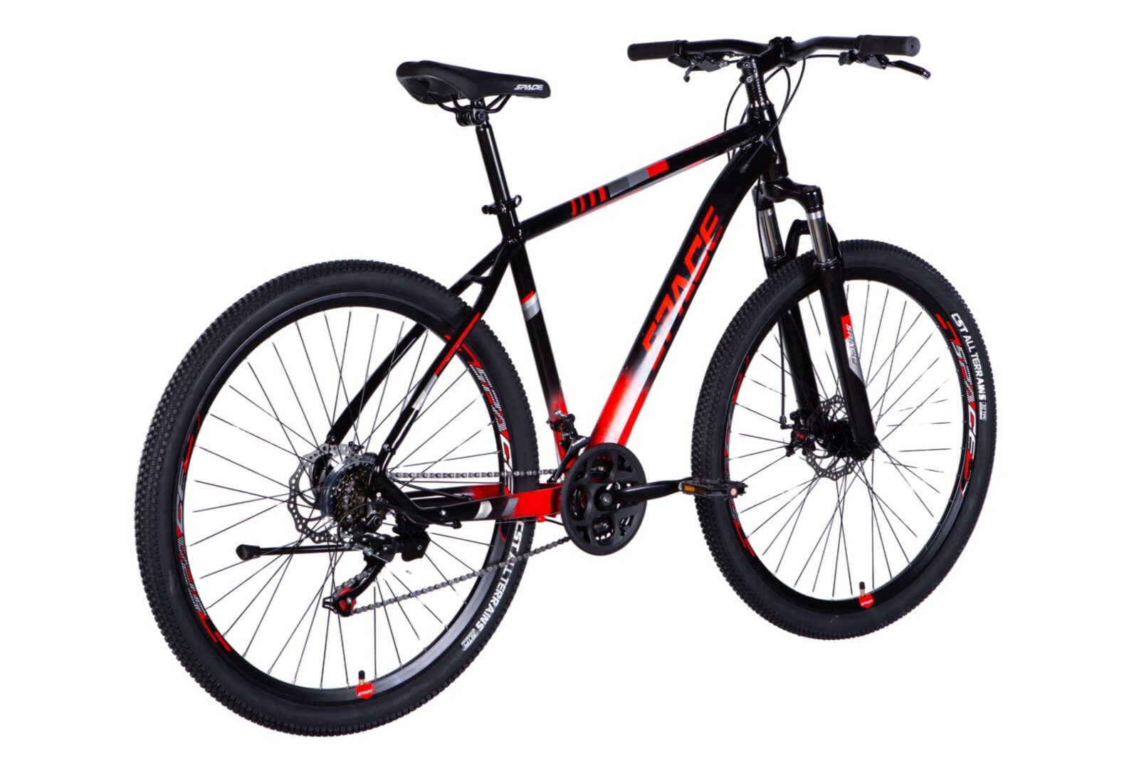 Bicikl MTB Mercury Aluminij, 29", 170-195 cm, 21 brzina, Crno/Crvena - Slika 3