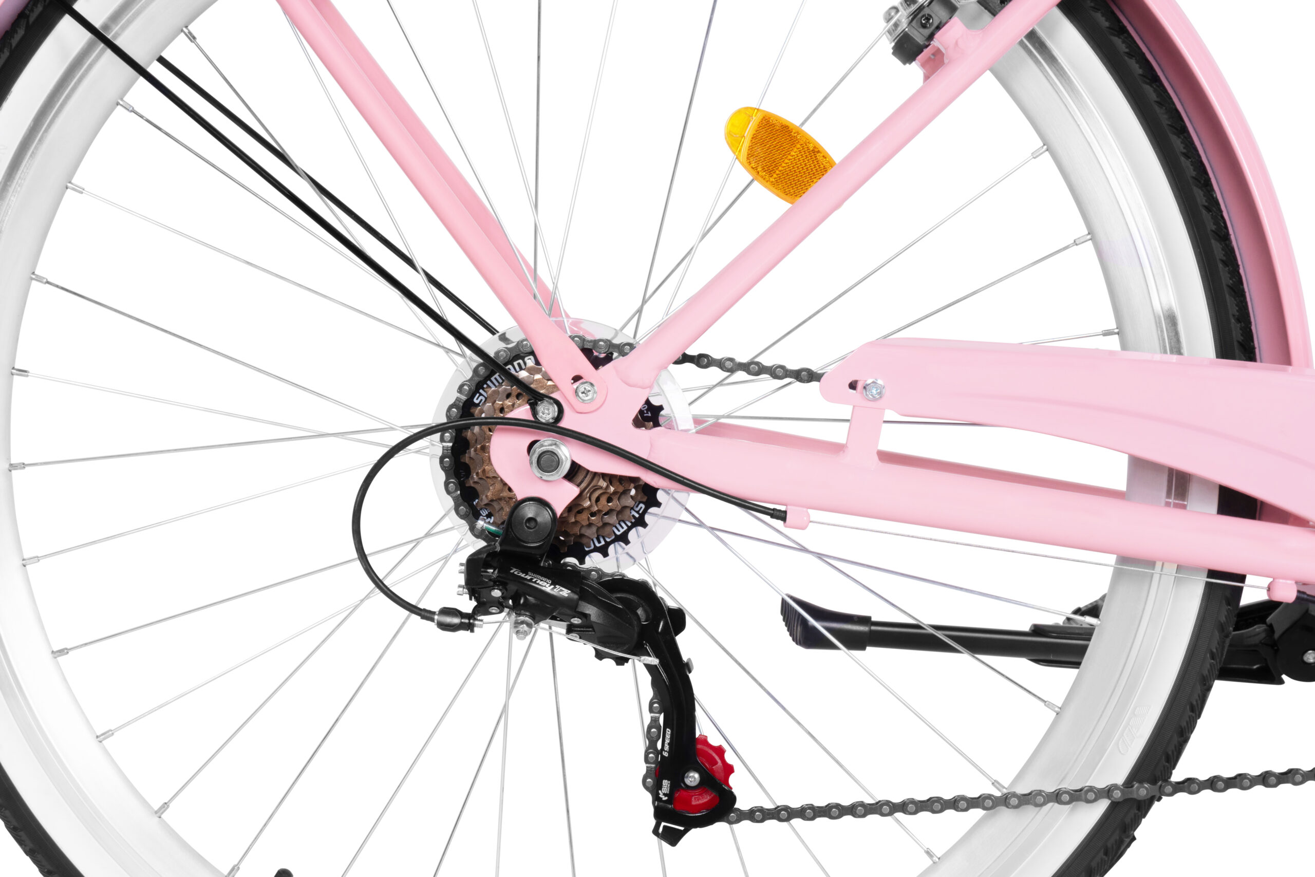 Ženski bicikl Davi Maria Aluminij 28", 160-185 cm, 7 brzina, Ružičasta - Slika 4
