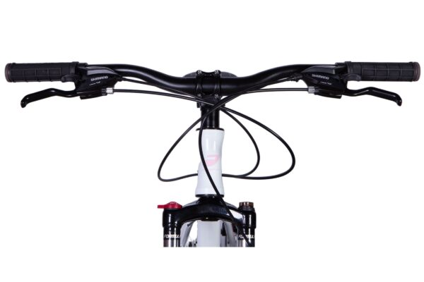 Ručke bicikla s kočnicama marke Shimano.