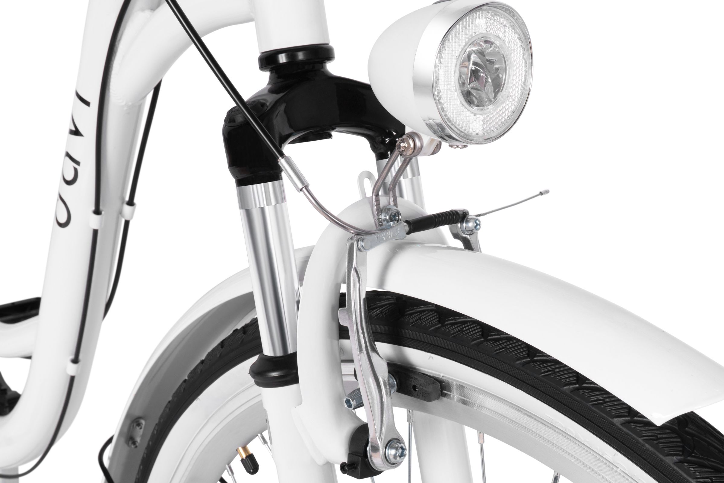 Ženski bicikl Davi Maria Aluminij 28", 160-185 cm, 7 brzina, Bijela - Slika 9