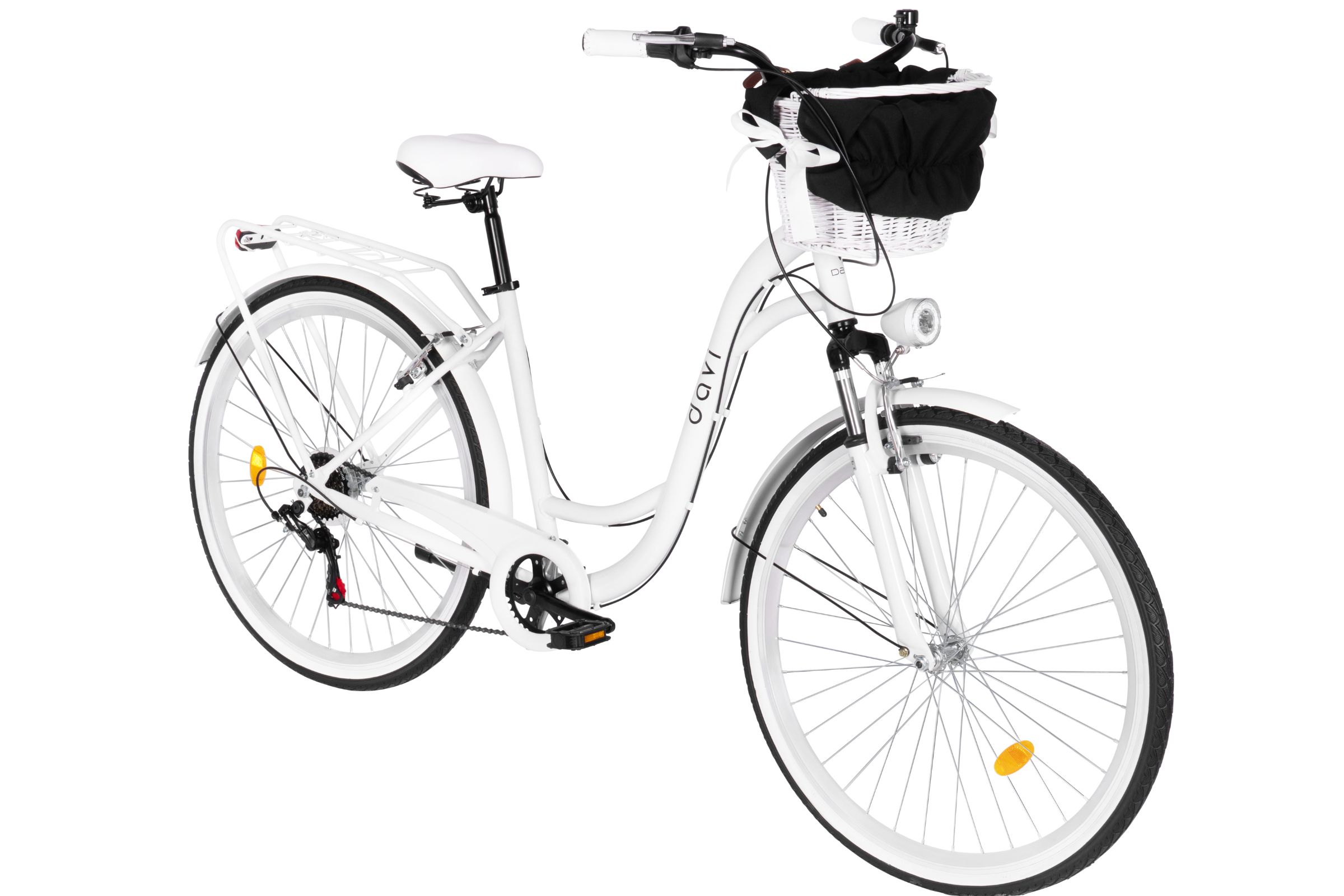 Ženski bicikl Davi Maria Aluminij 28", 160-185 cm, 7 brzina, Bijela - Slika 2