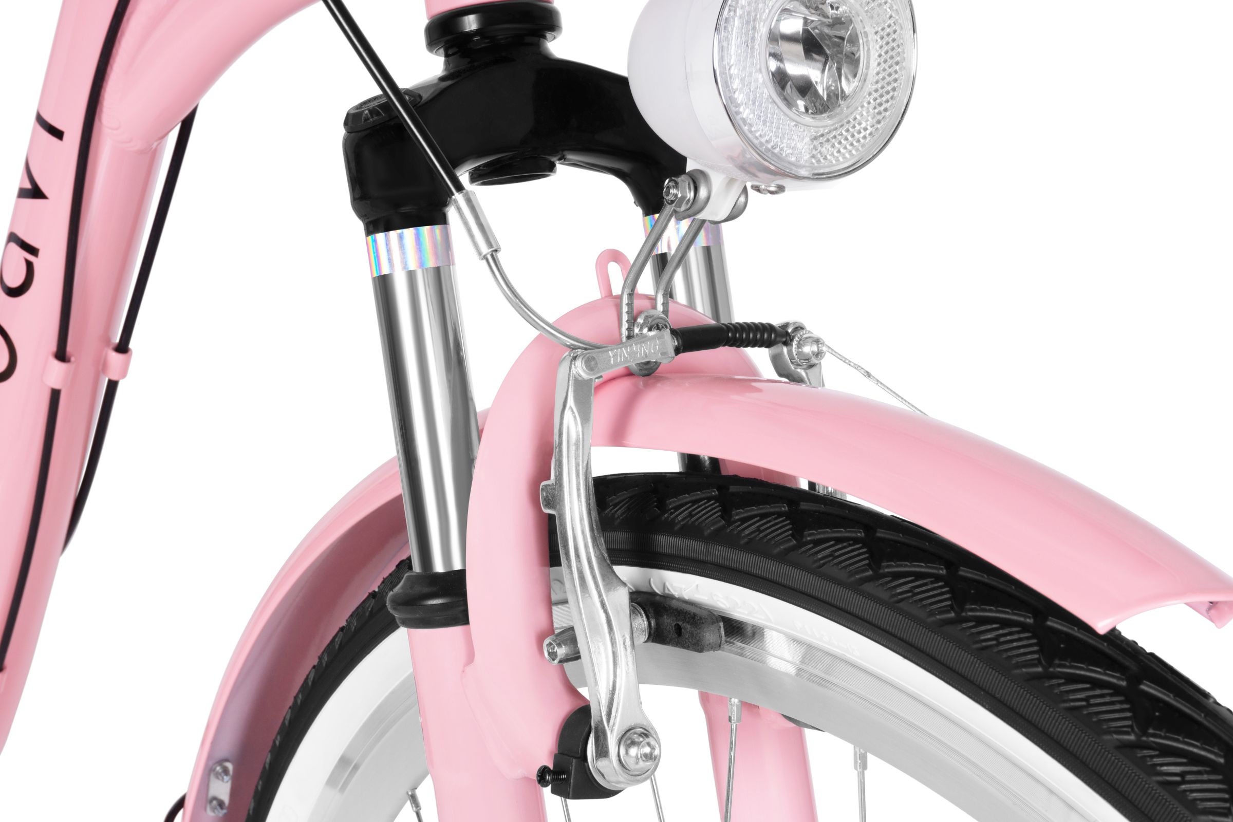 Ženski bicikl Davi Maria Aluminij 28", 160-185 cm, 7 brzina, Ružičasta - Slika 9
