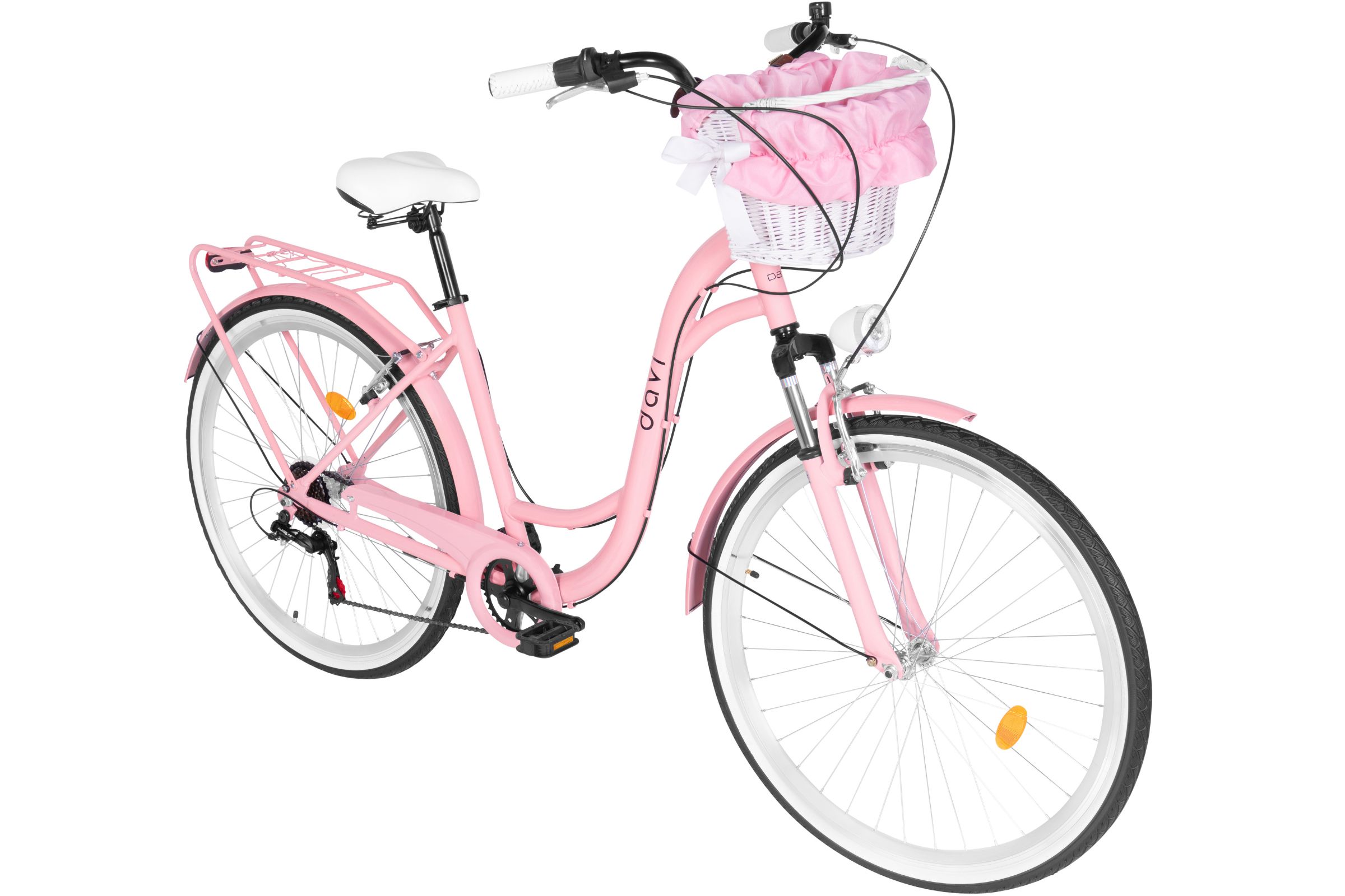 Ženski bicikl Davi Maria Aluminij 28", 160-185 cm, 7 brzina, Ružičasta - Slika 2