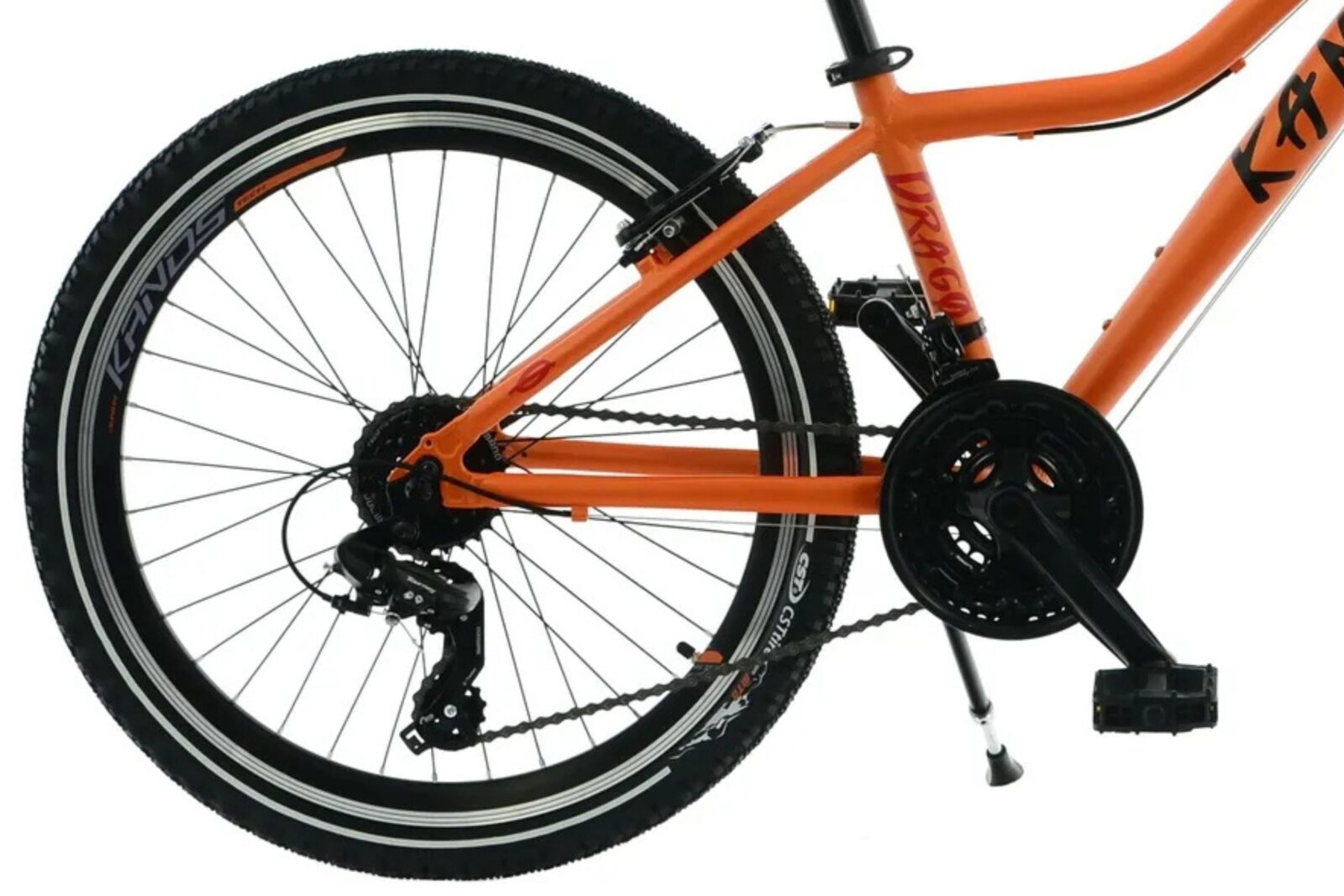 Bicikl Kands Dragon 24'', 130–165 cm, Naranča - Slika 8