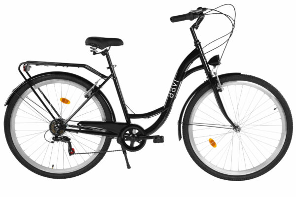 Muški bicikl Davi Men 28”, 165-190 cm 7 brzina, Crno