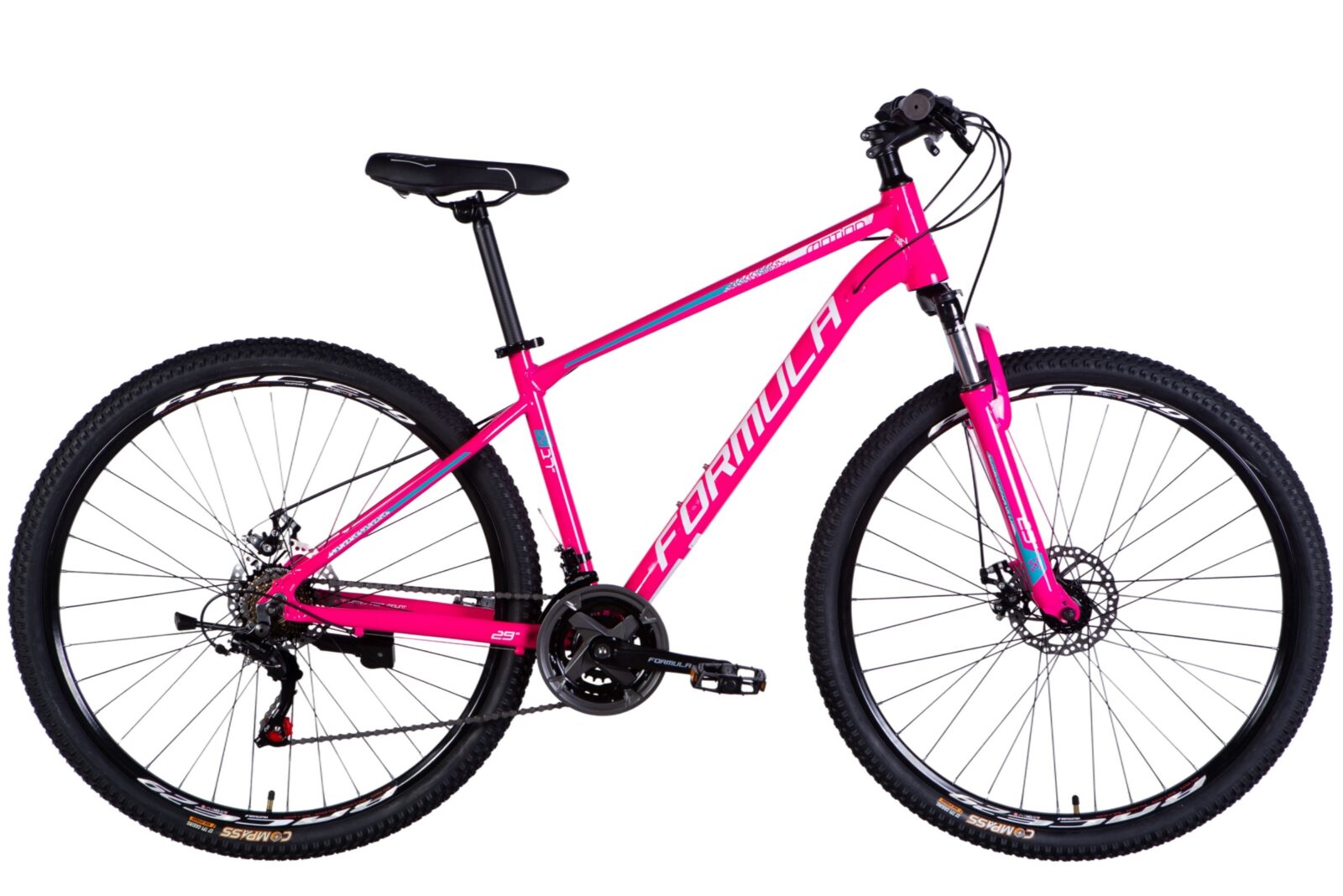 Bicikl MTB Motion 29", Aluminij, 160-180 cm, 21 brzina, Ružičasta
