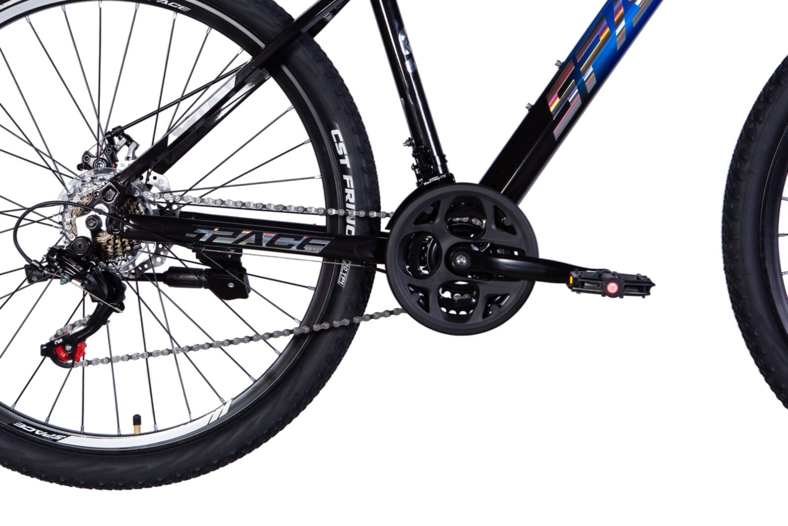 Phaeton aluminijski bicikl, 27.5", 160–185 cm, 21 brzina, Plava/crno - Slika 7