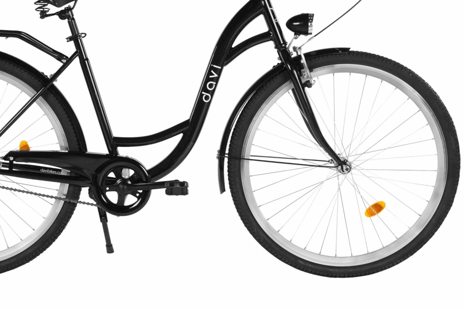 Muški bicikl Davi Men 28”, 165-190 cm, 1 brzina, Crno - Slika 3