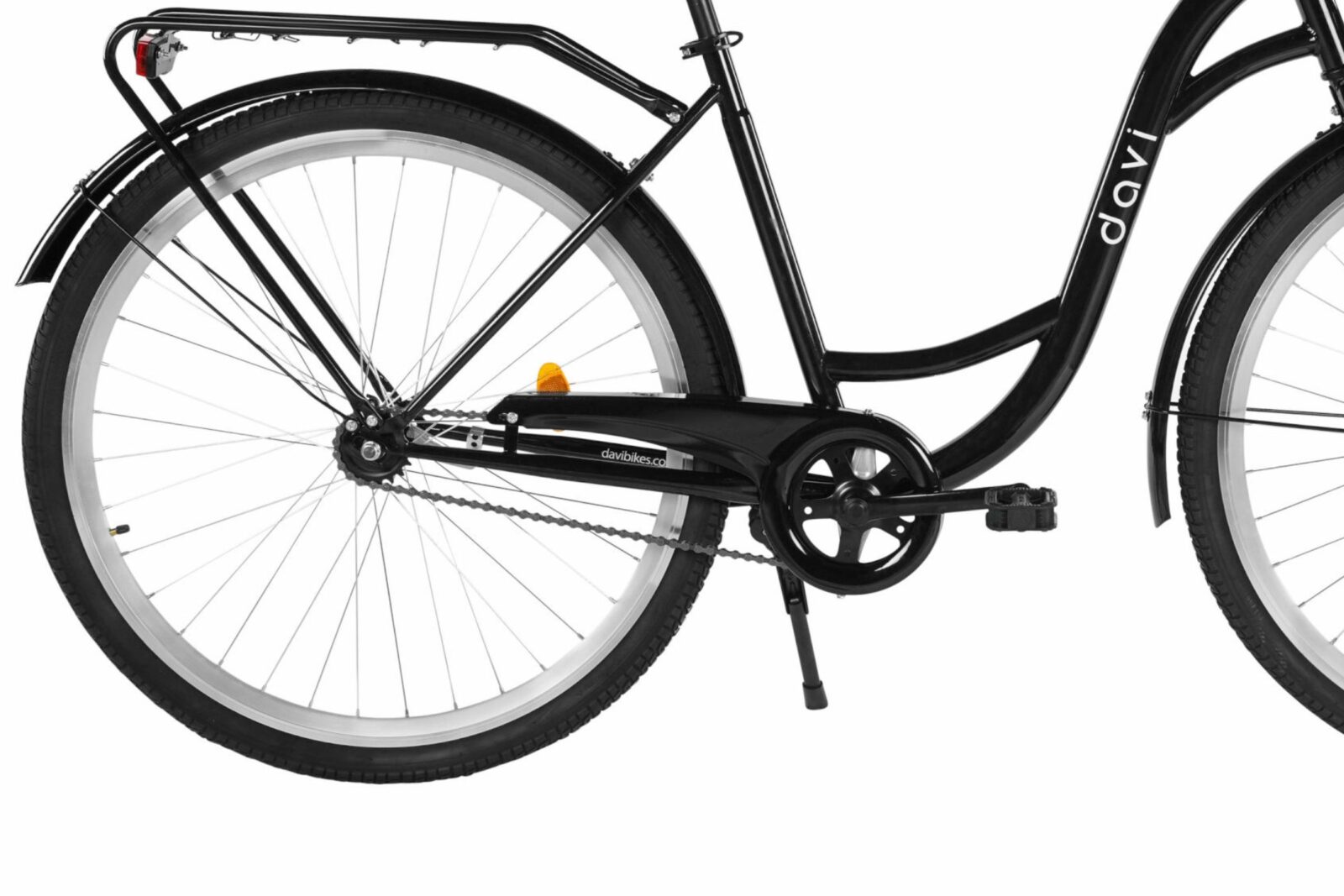 Muški bicikl Davi Men 28”, 165-190 cm, 1 brzina, Crno - Slika 4