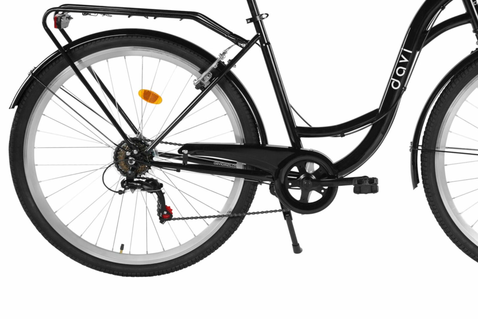 Muški bicikl Davi Men 28”, 165-190 cm 7 brzina, Crno - Slika 4