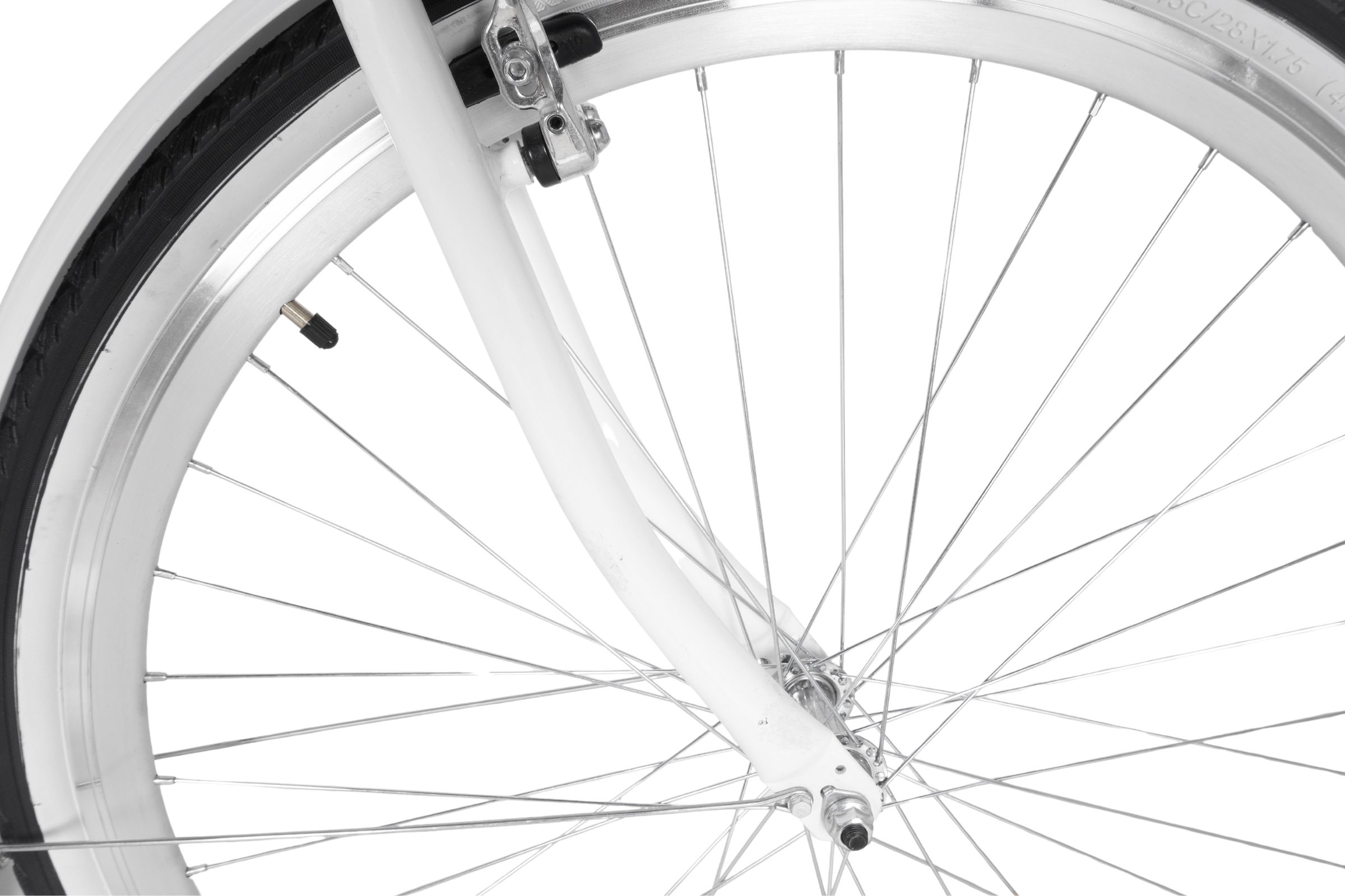 Ženski bicikl Davi Emma 28", 160-185 cm, 7 brzina, Bijela/Crno - Outlet - Slika 13