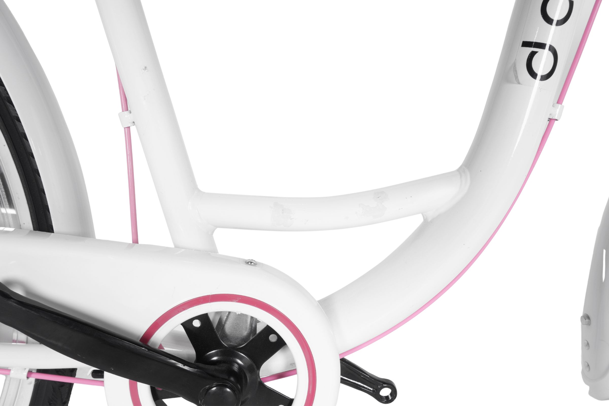 Ženski bicikl Davi Emma 28", 160-185 cm, 7 brzina, Bijela/Crno - Outlet - Slika 14