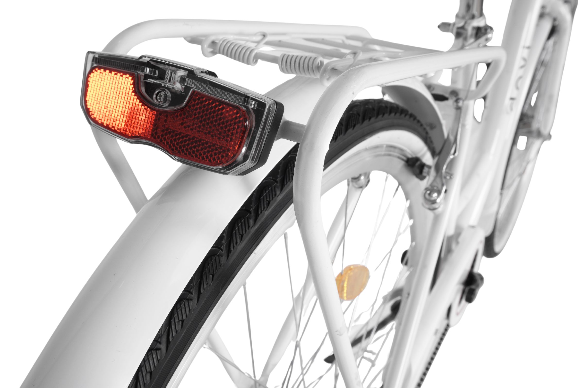 Ženski bicikl Davi Emma 28", 160-185 cm, 7 brzina, Bijela/Crno - Outlet - Slika 8