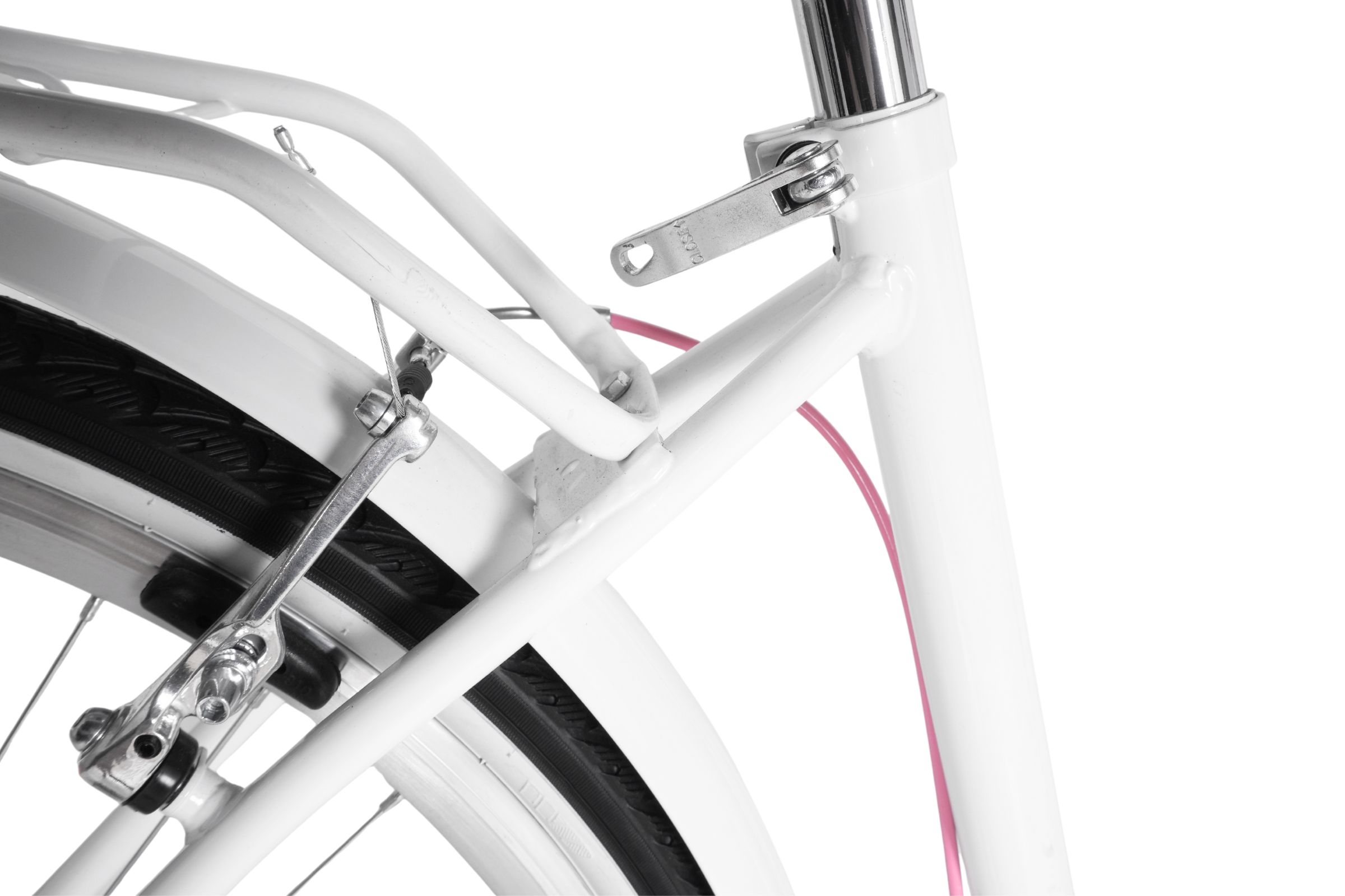 Ženski bicikl Davi Emma 28", 160-185 cm, 7 brzina, Bijela/Crno - Outlet - Slika 11