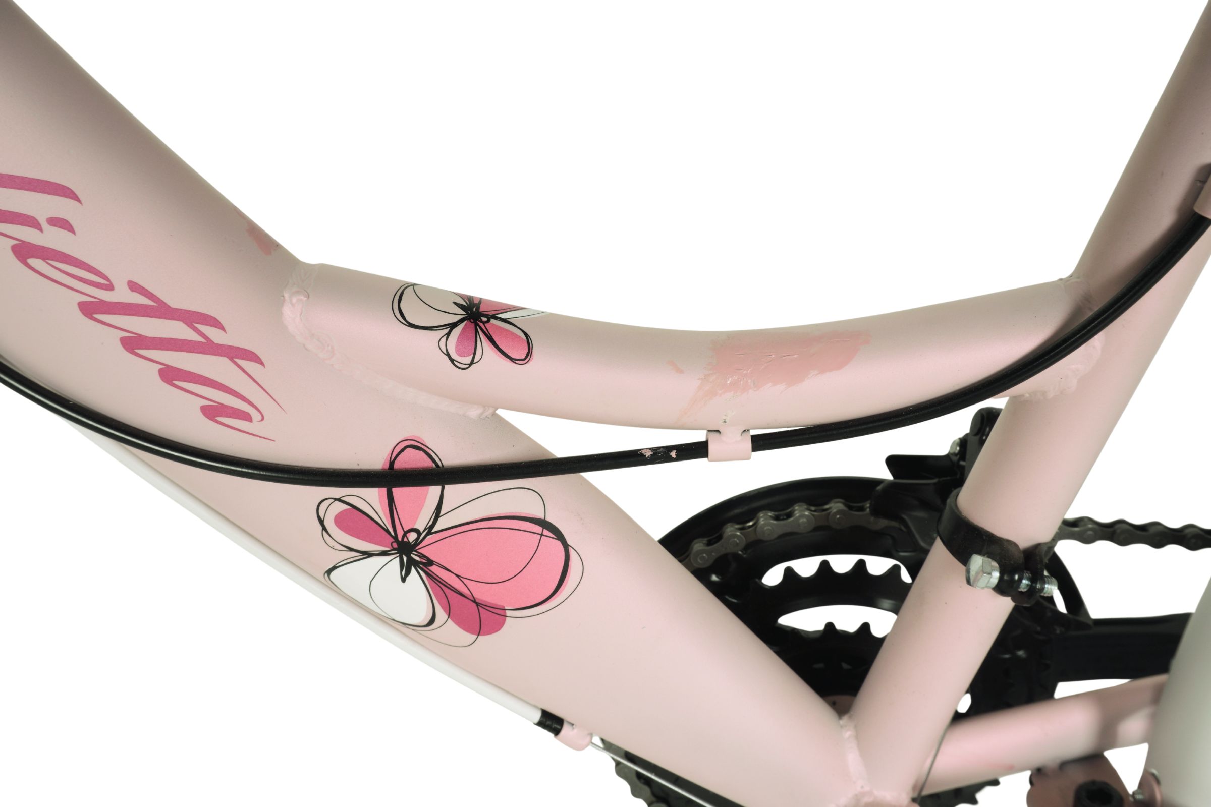 Kands Giulietta, Dječji bicikl, 24", 130-165 cm, Ružičasta - Outlet - Slika 5