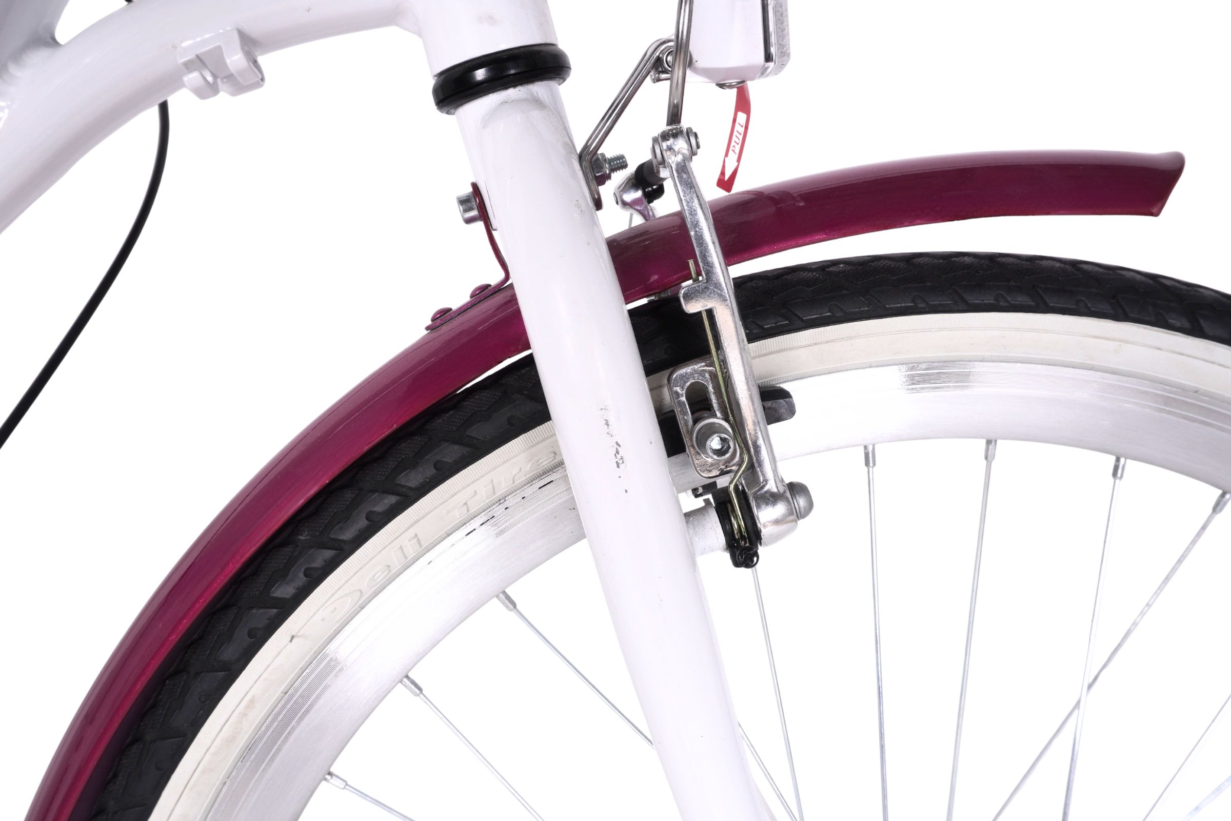 Kands Escape, Aluminij, 26", 140-155 cm, 3 brzina, Bijelo-ljubičasti - Outlet - Slika 8