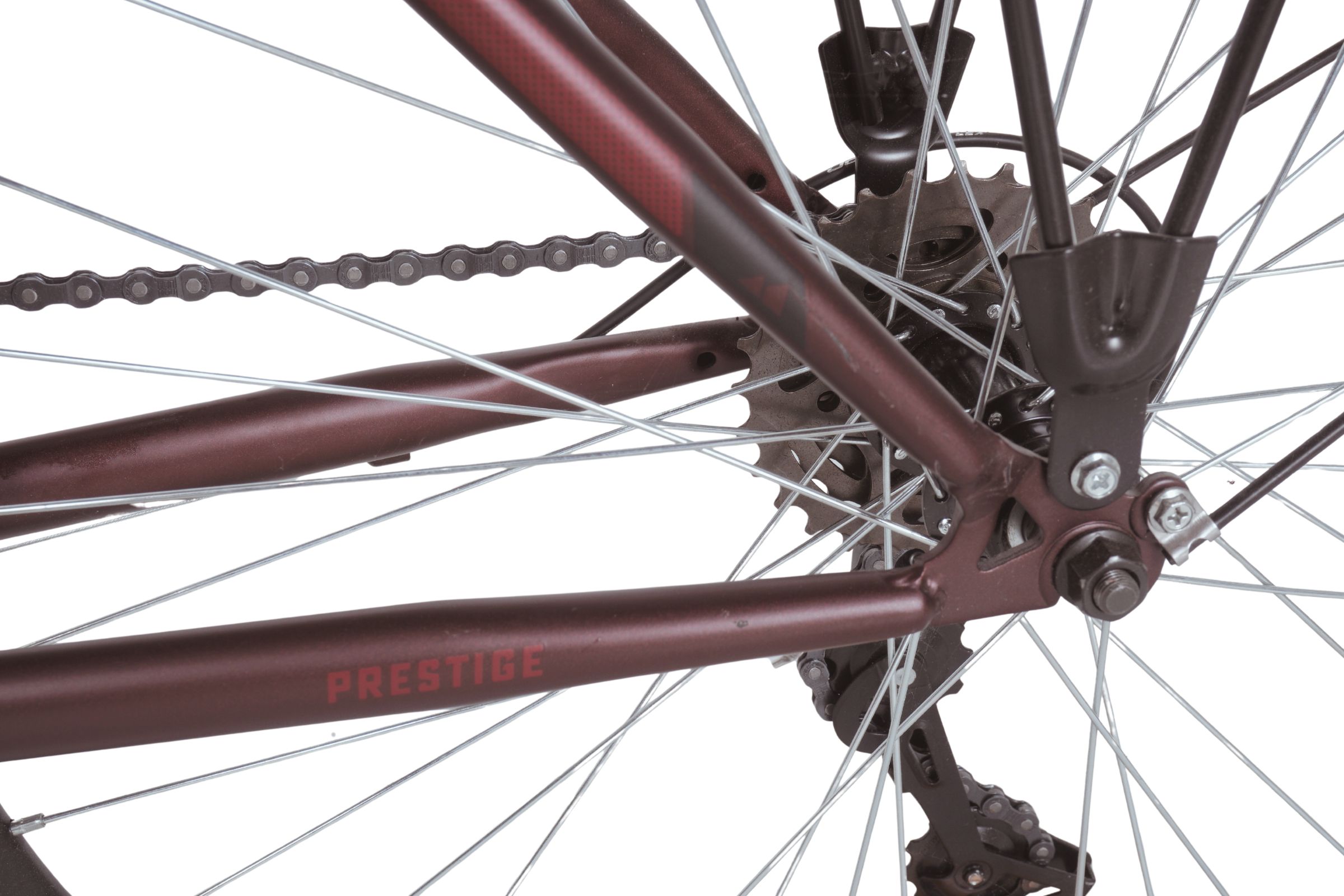 Trekking bicikl Prestige 26", 150-180 cm, 7 brzina, Crvena - Outlet - Slika 8