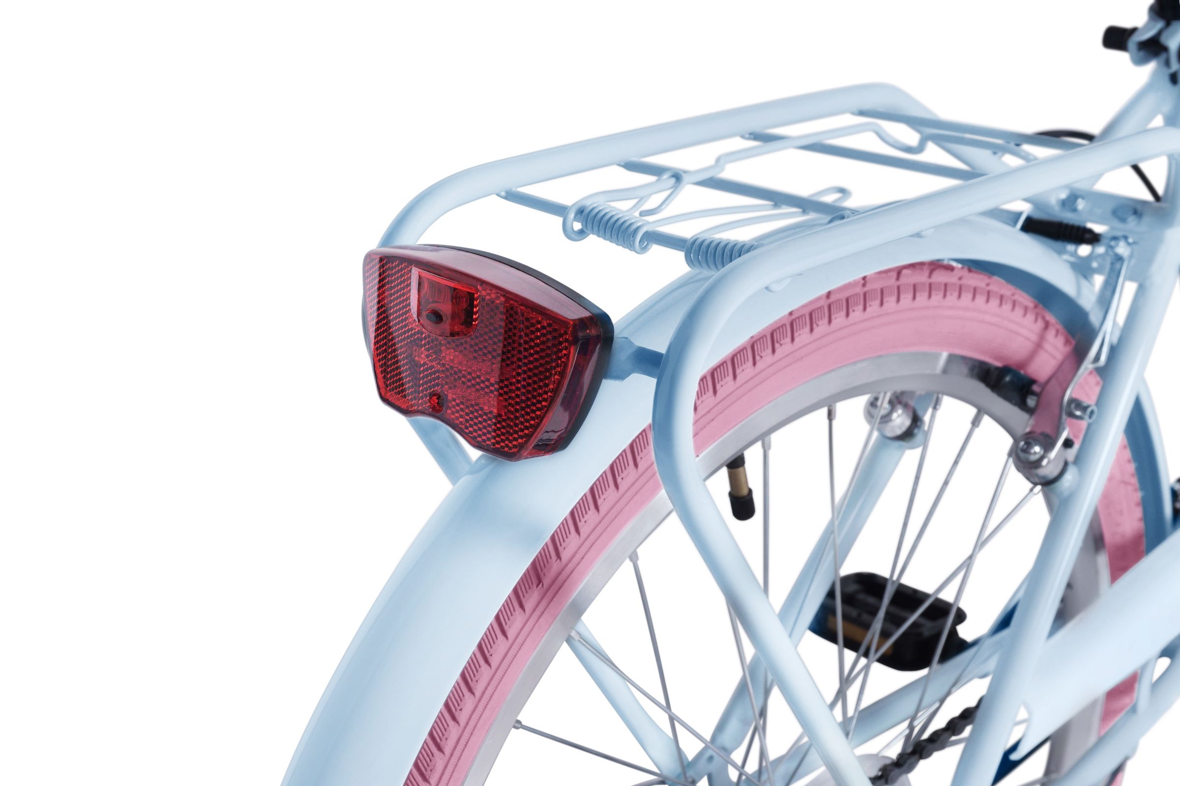 Dječji bicikl Davi Amelia 24", 130-165 cm, 1 brzina, Plava/Ružičasta - Slika 5