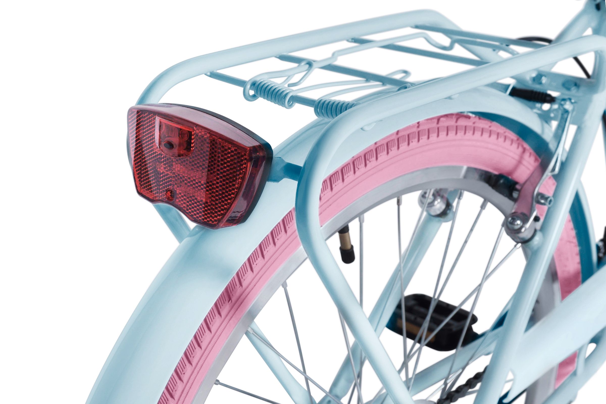 Dječji bicikl Davi Amelia 24", 130-165 cm, 7 brzina, Plava/Ružičasta - Slika 8