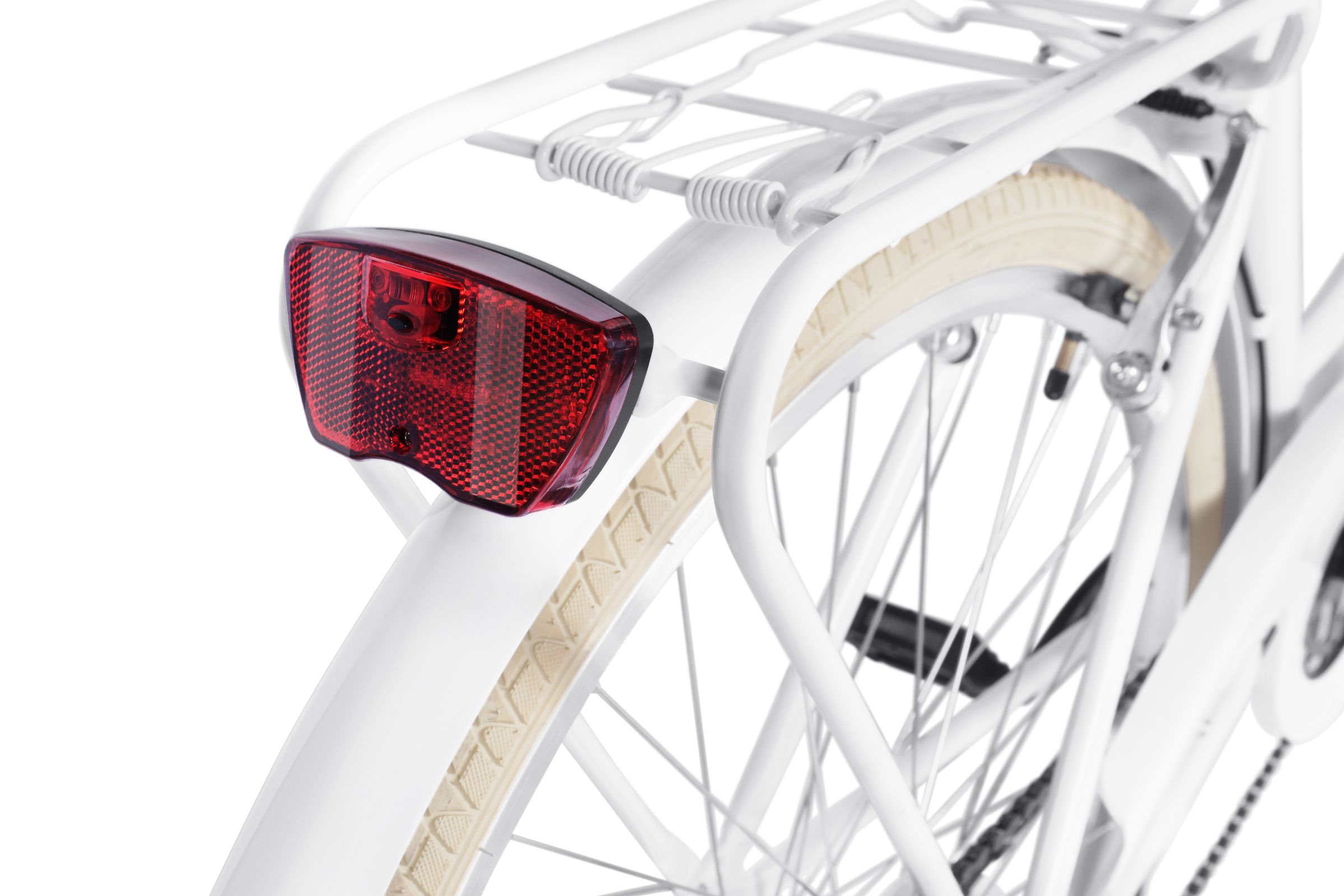 Ženski bicikl Davi Emma 28", 160-185 cm, 7 brzina, Bijela/Kremasta - Slika 9