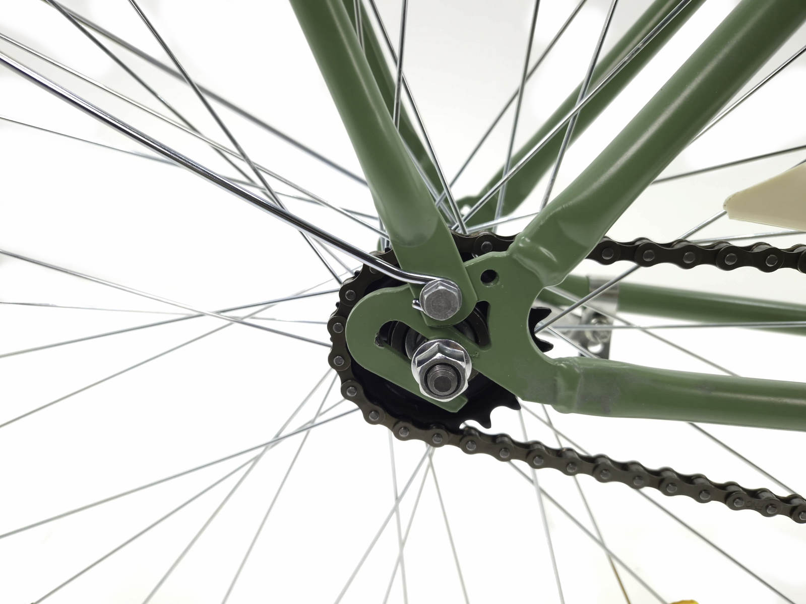 Ženski bicikl davi lila 28", 160 185 cm, 1 brzina, bijela/crno (copy)