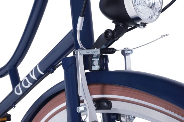 Detalj kočnice i kotača bicikla