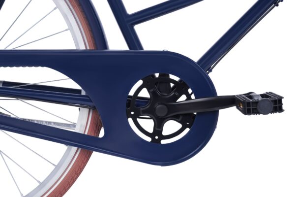 Bliski prikaz lančanika i pedale bicikla