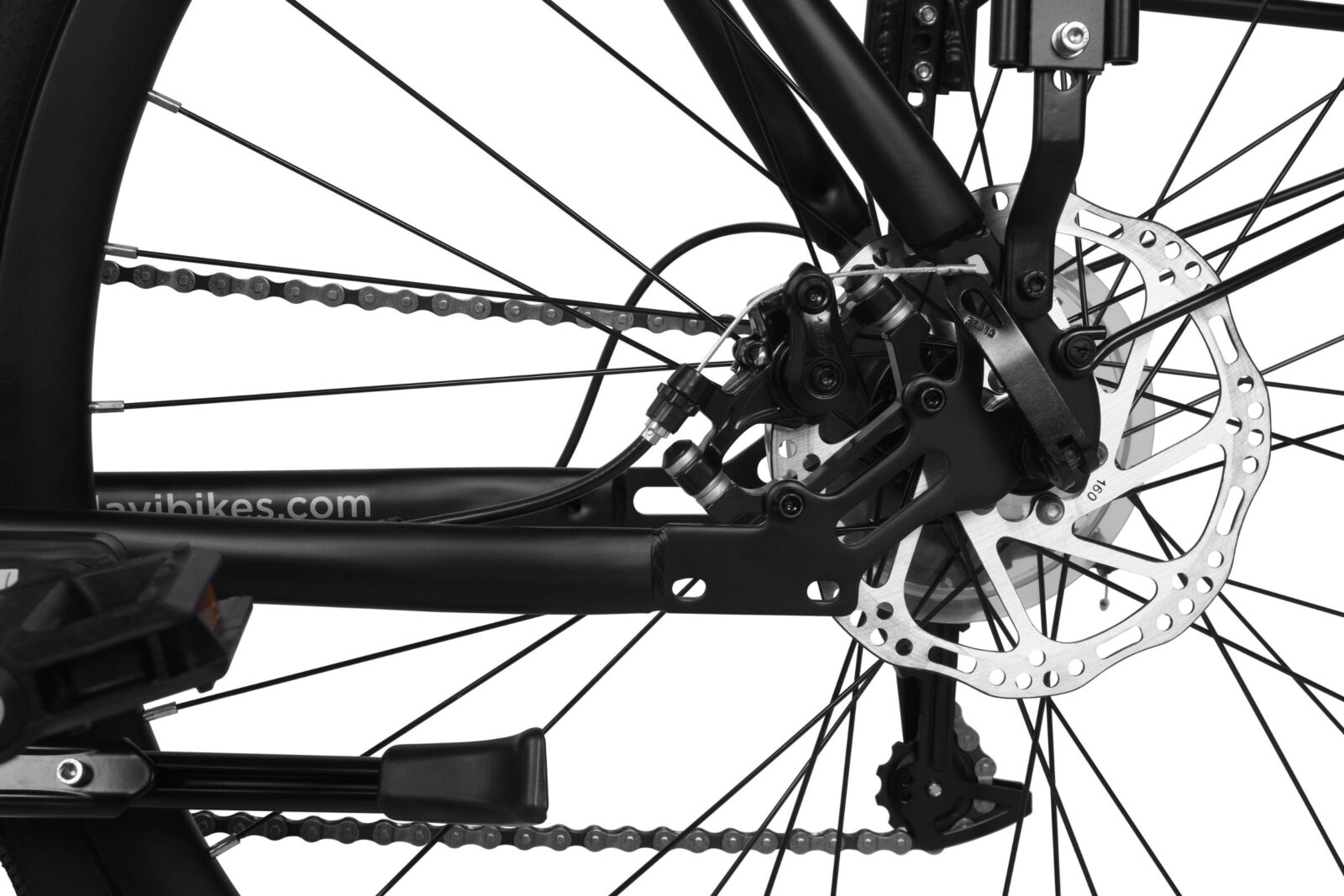 trekking bicikl davi adventuro 28", 160 185 cm, 21 brzina, crno