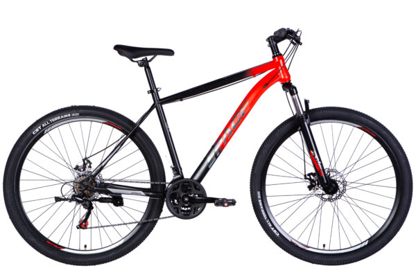 mtb bicikl mars 29", 170 195 cm, 21 brzina, crvena/crna