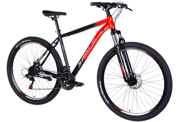 mtb bicikl mars 29", 170 195 cm, 21 brzina, crvena/crna