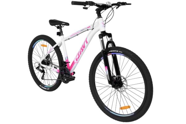 davi bella aluminijski mtb bicikl, 27,5", 160 185 cm, 21 brzina, ružičasta/bijela (copy)
