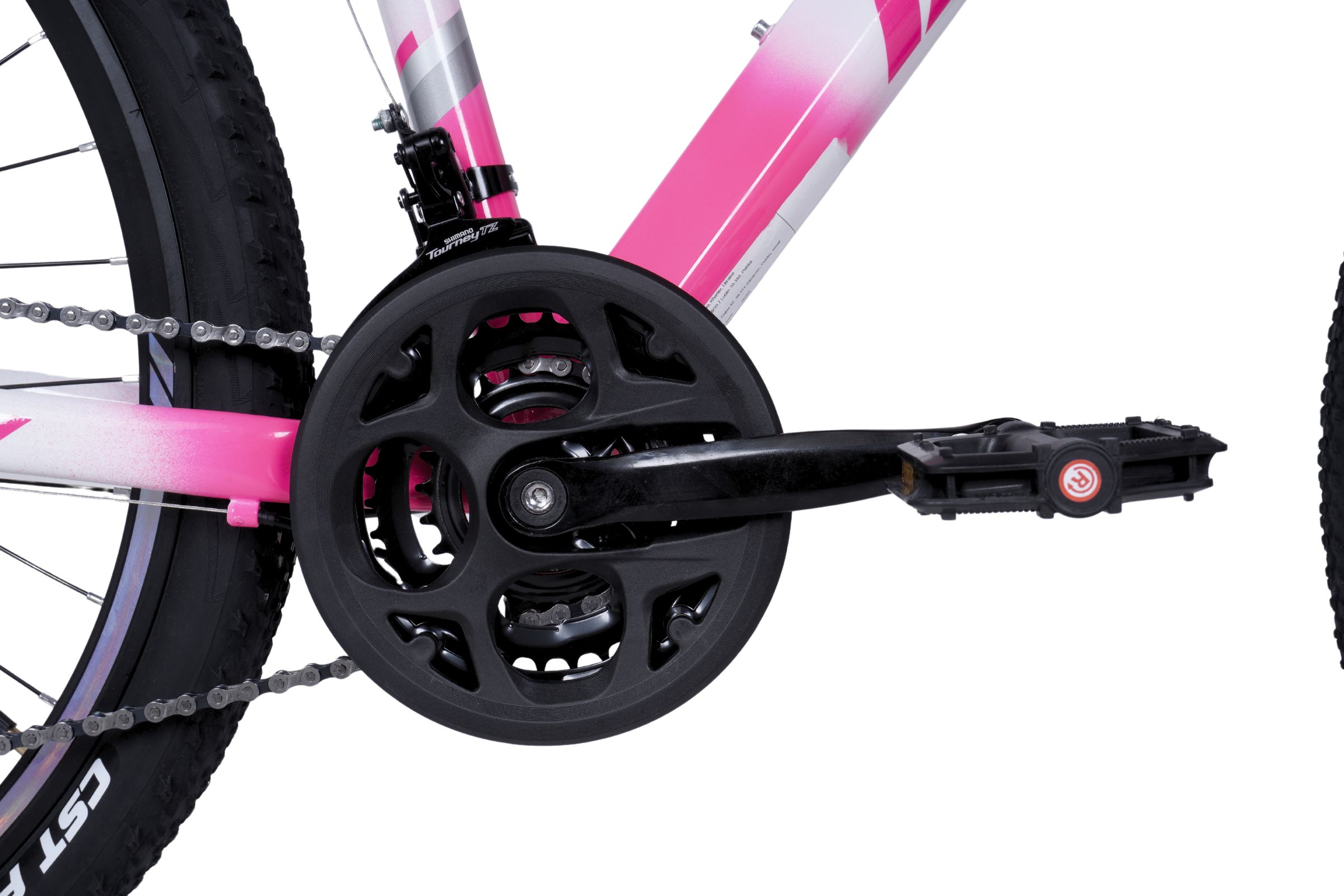 davi bella aluminijski mtb bicikl, 27,5", 160 185 cm, 21 brzina, ružičasta/bijela (copy)