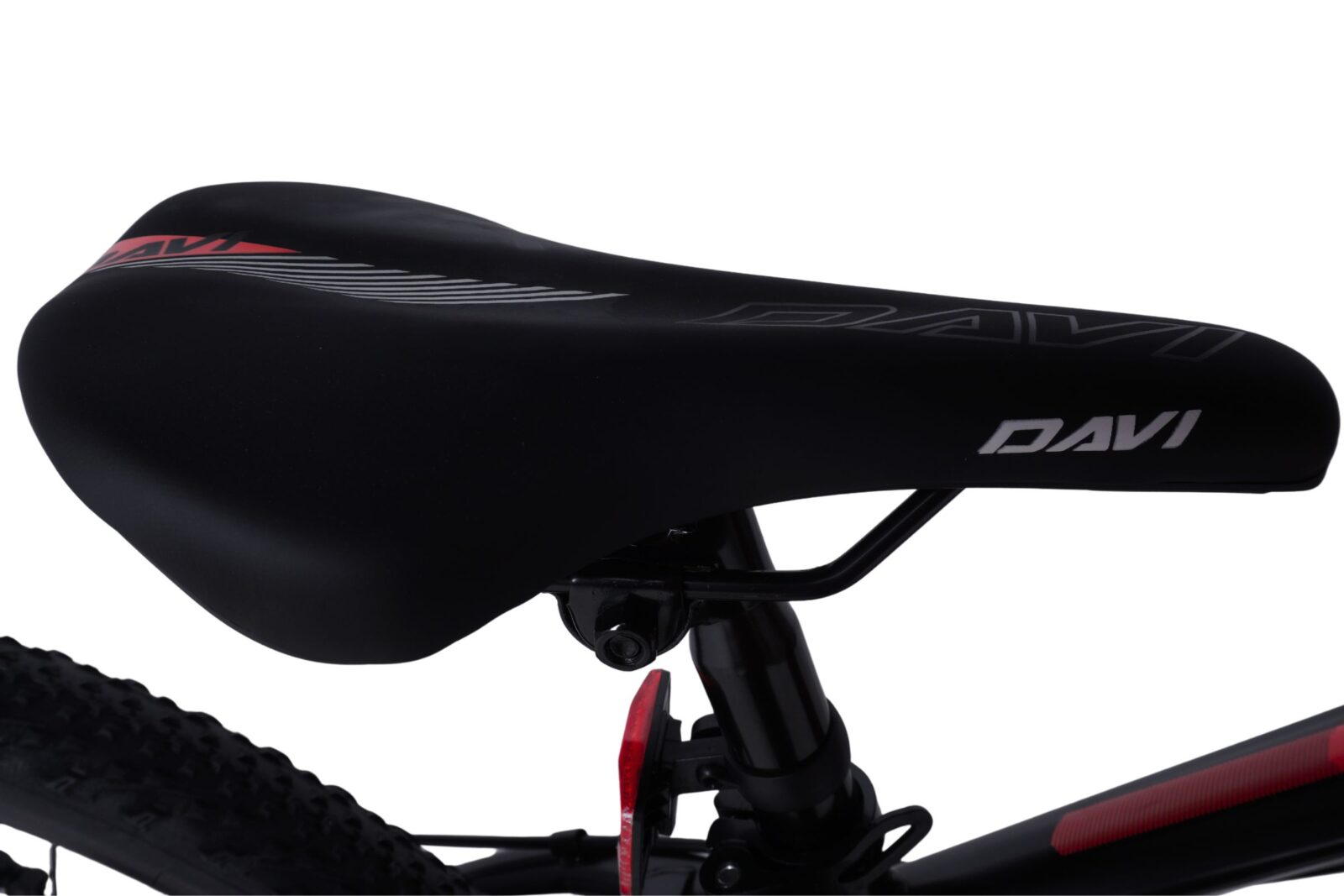 dječji bicikl davi terrano 24", 130 160 cm, 21 brzina, crna/crvena