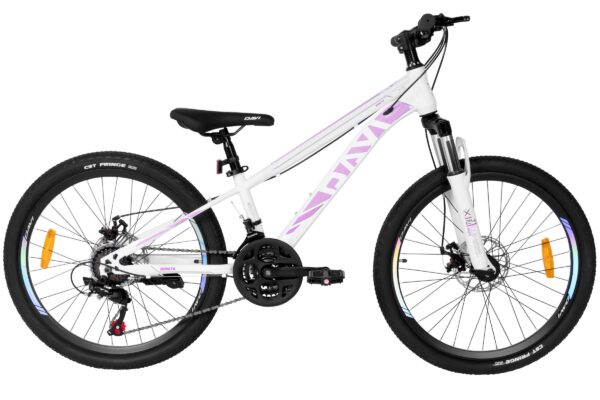 dječji bicikl davi terrano 24", 130 160 cm, 21 brzina, crna/crvena (copy)