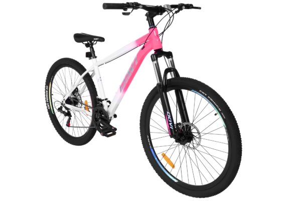 davi bonita mtb bicikl, 27,5", 160 185 cm, 21 brzina, ružičasta/bijela