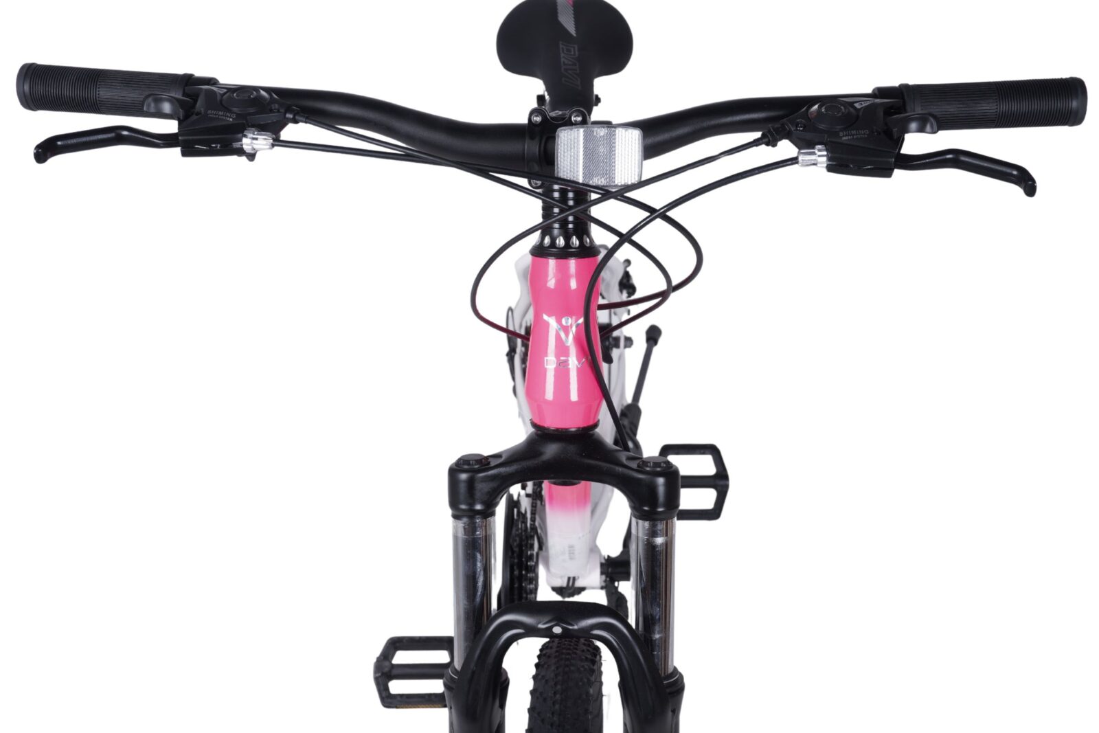 davi bonita mtb bicikl, 27,5", 160 185 cm, 21 brzina, ružičasta/bijela