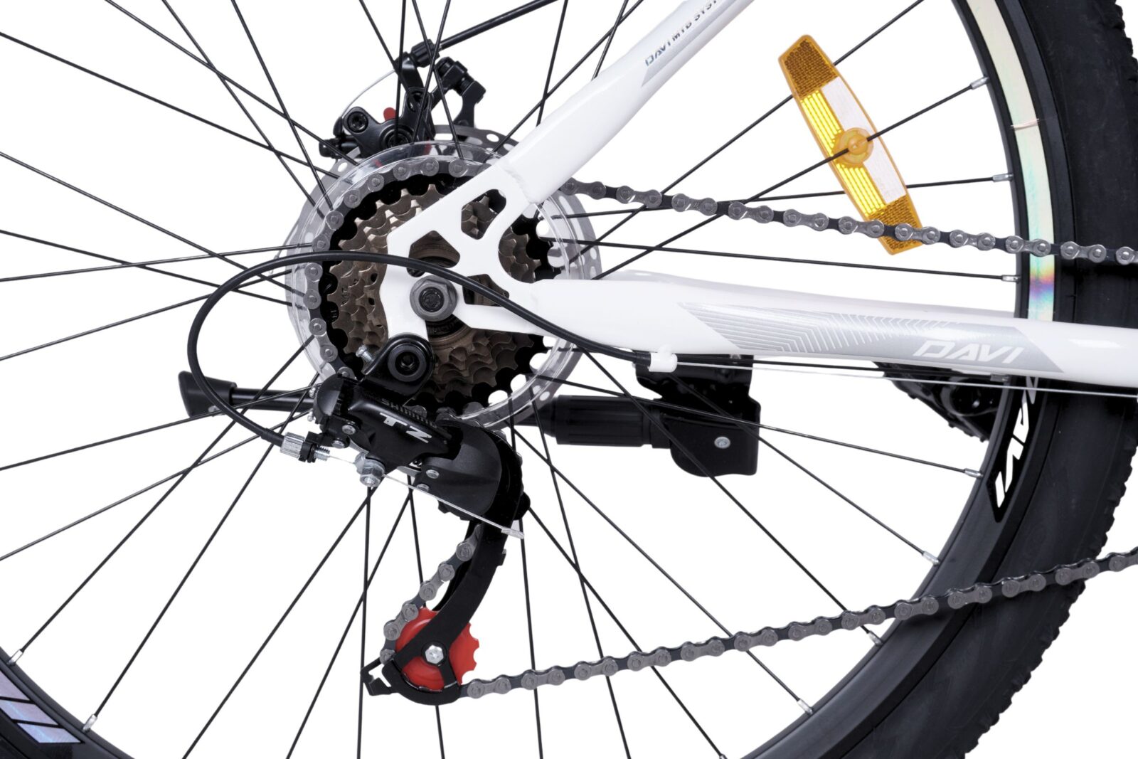 davi bonita mtb bicikl, 27,5", 160 185 cm, 21 brzina, ružičasta/bijela