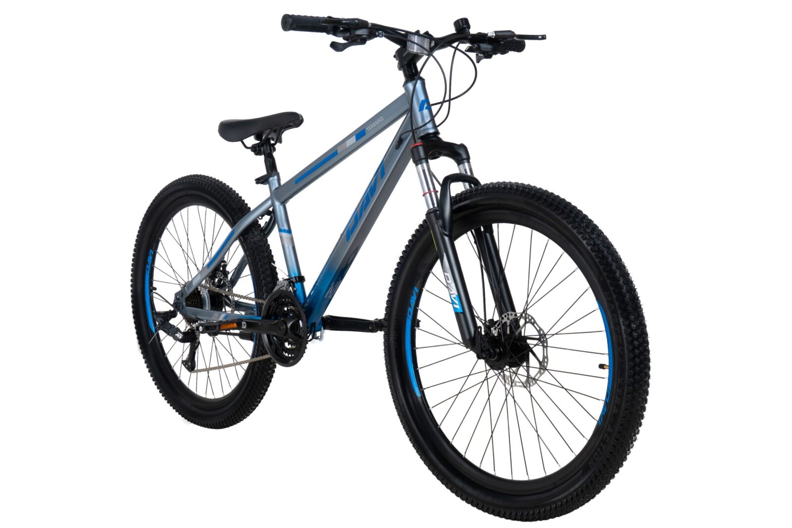 bicicleta mtb davi terrano 26", 145 170 cm, 21 viteze, rosu/negru (copy)