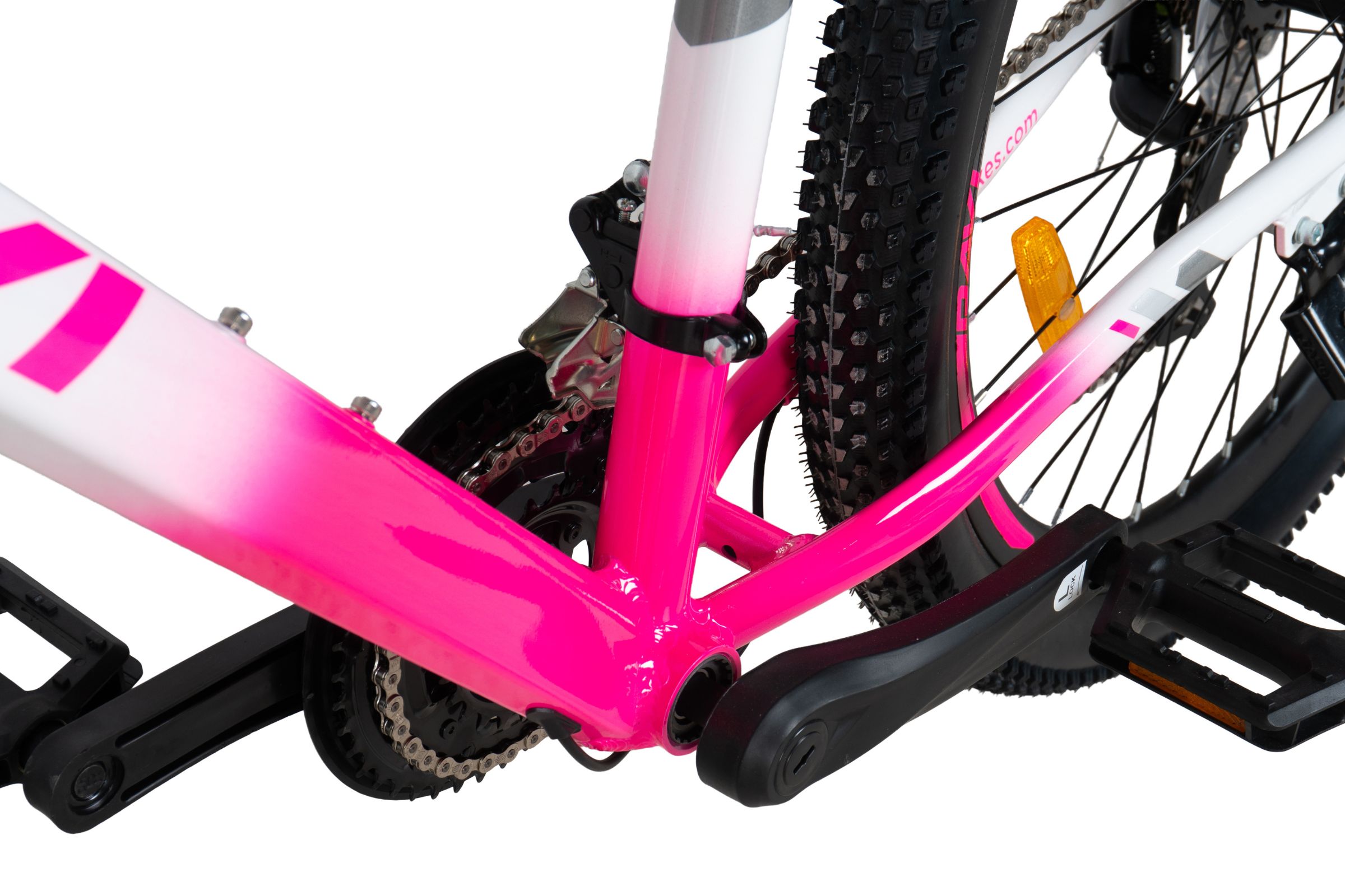 davi bella aluminijski mtb bicikl, 27,5", 160 185 cm, 21 brzina, ružičasta/bijela